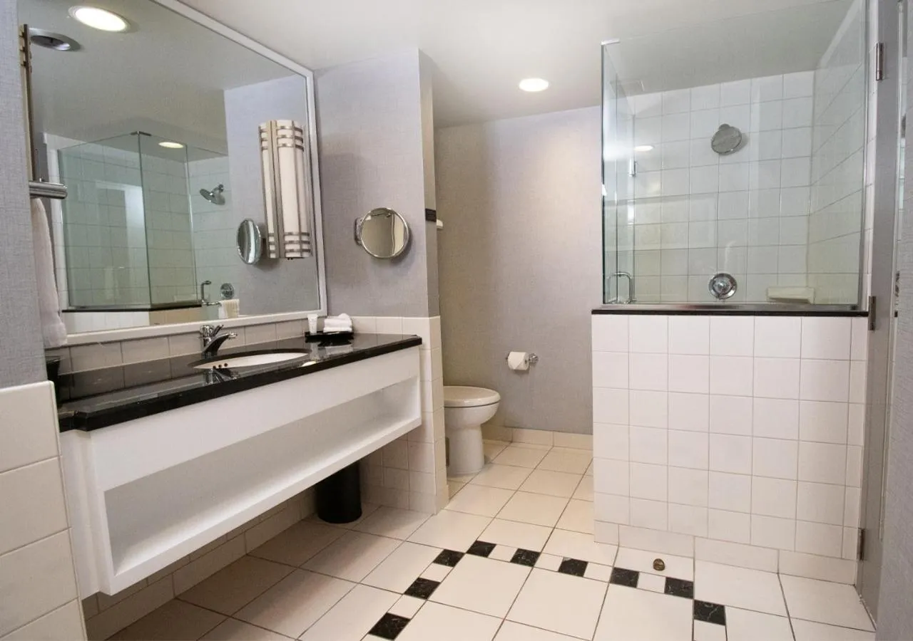 Shower in Caesars Windsor, A Caesars Destination