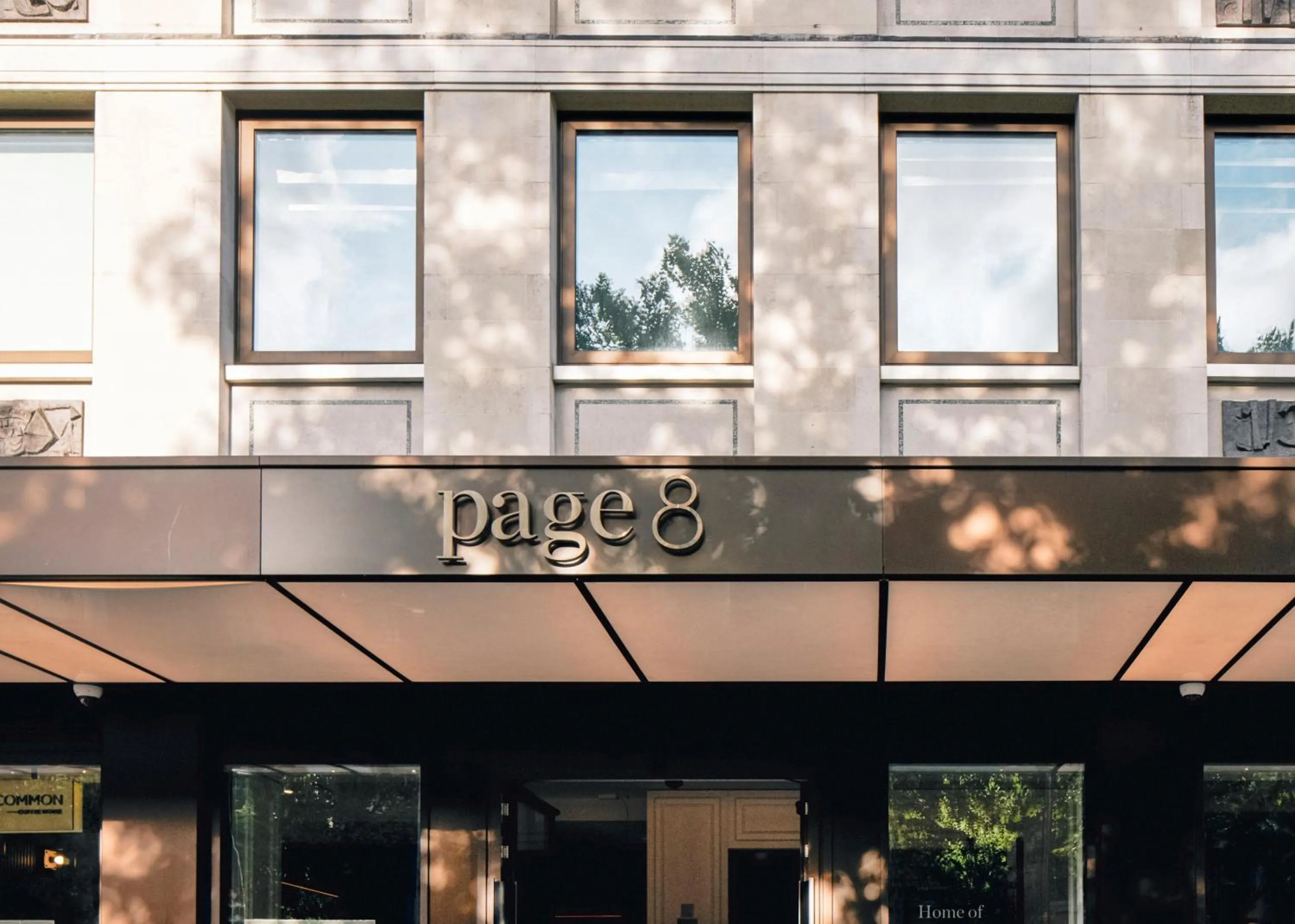Facade/entrance in Page8, Page Hotels
