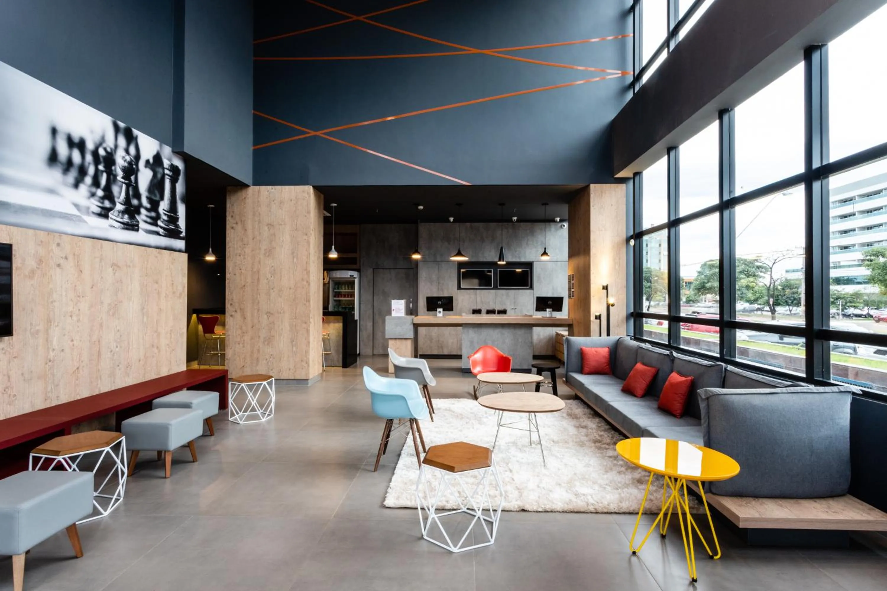 Lobby or reception in ibis Palmas Avenida JK