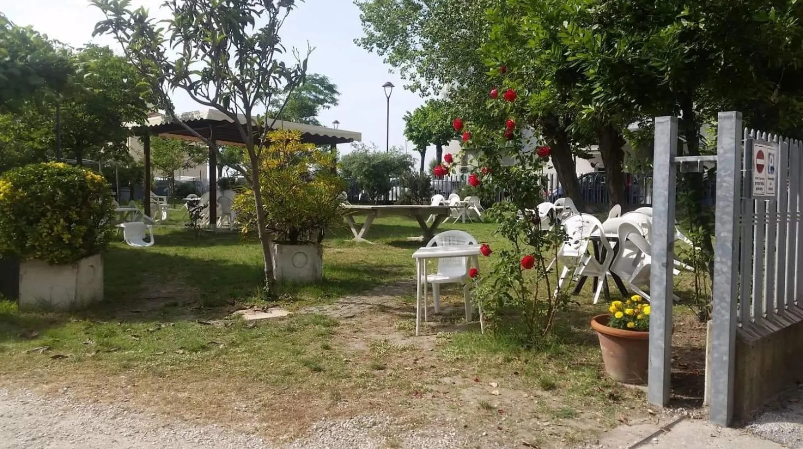 Garden in Hotel Del Vecchio