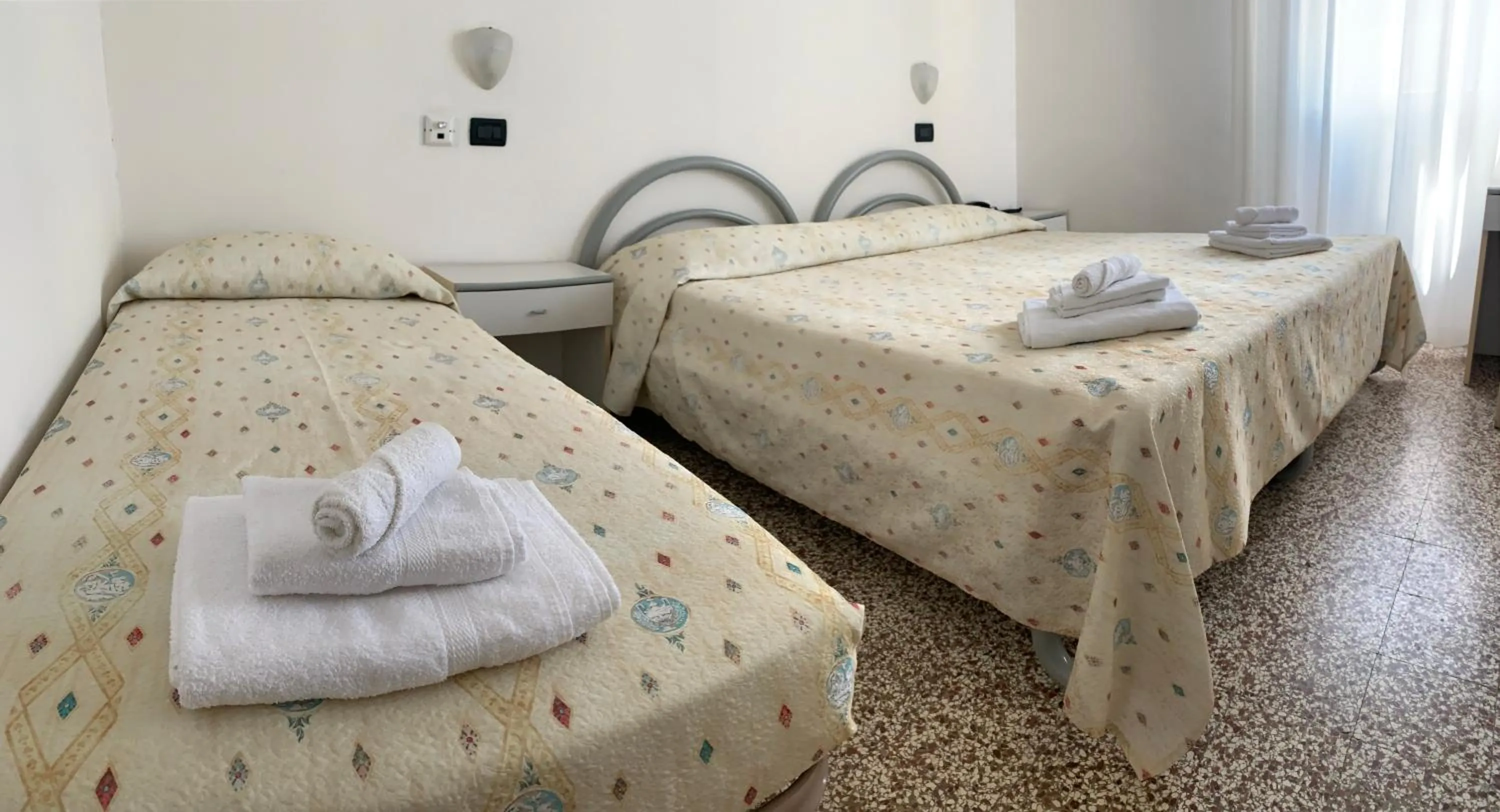 Bed in Hotel Del Vecchio