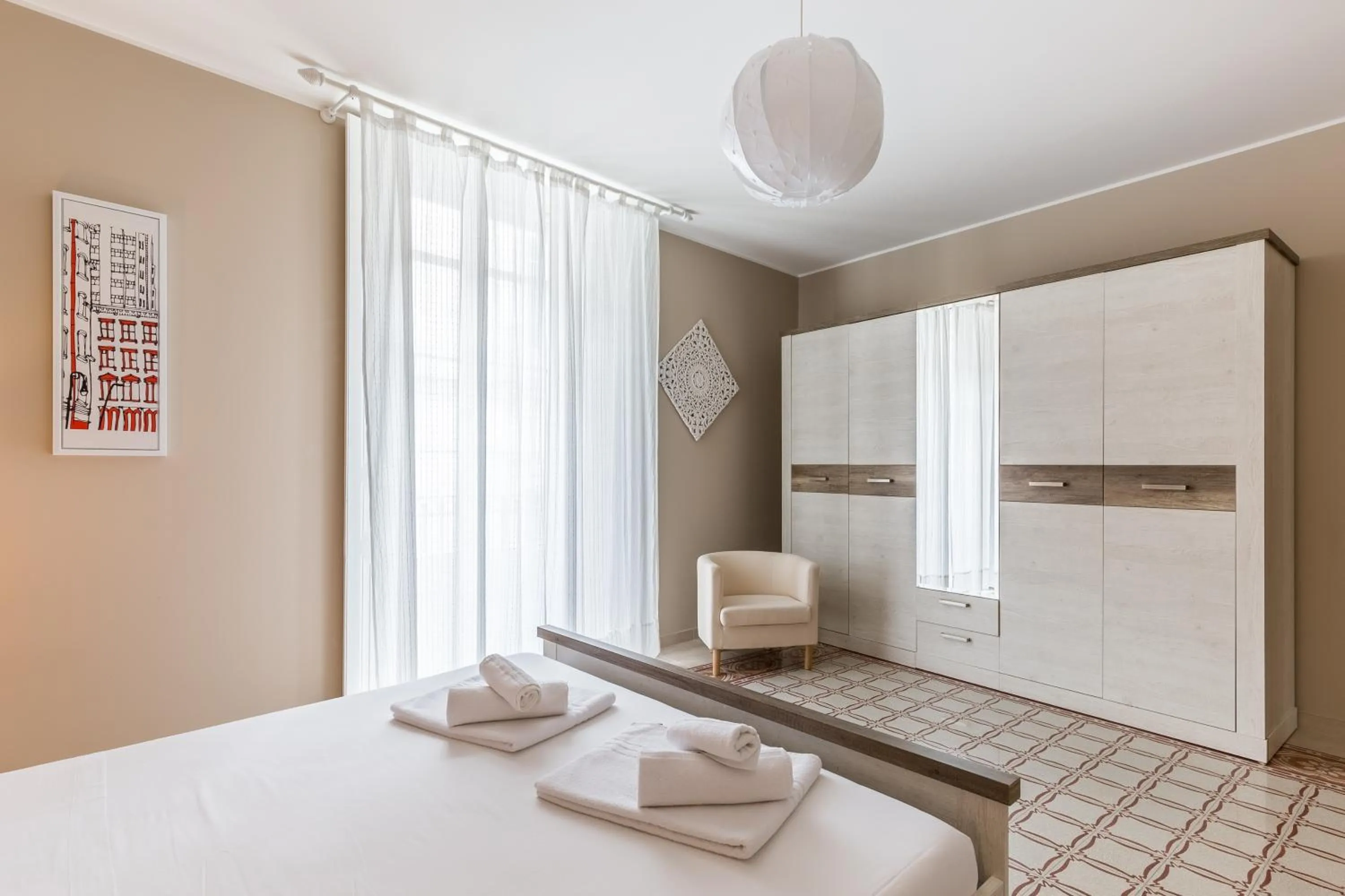 Photo of the whole room, Bed in Modica for Family - Rooms and Apartments