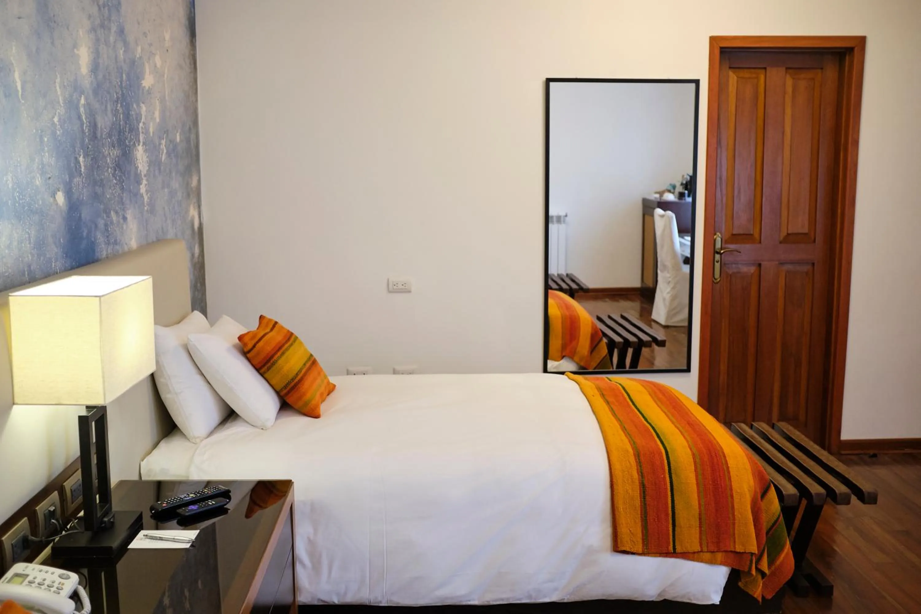 Bed in Tocuyeros Boutique Hotel