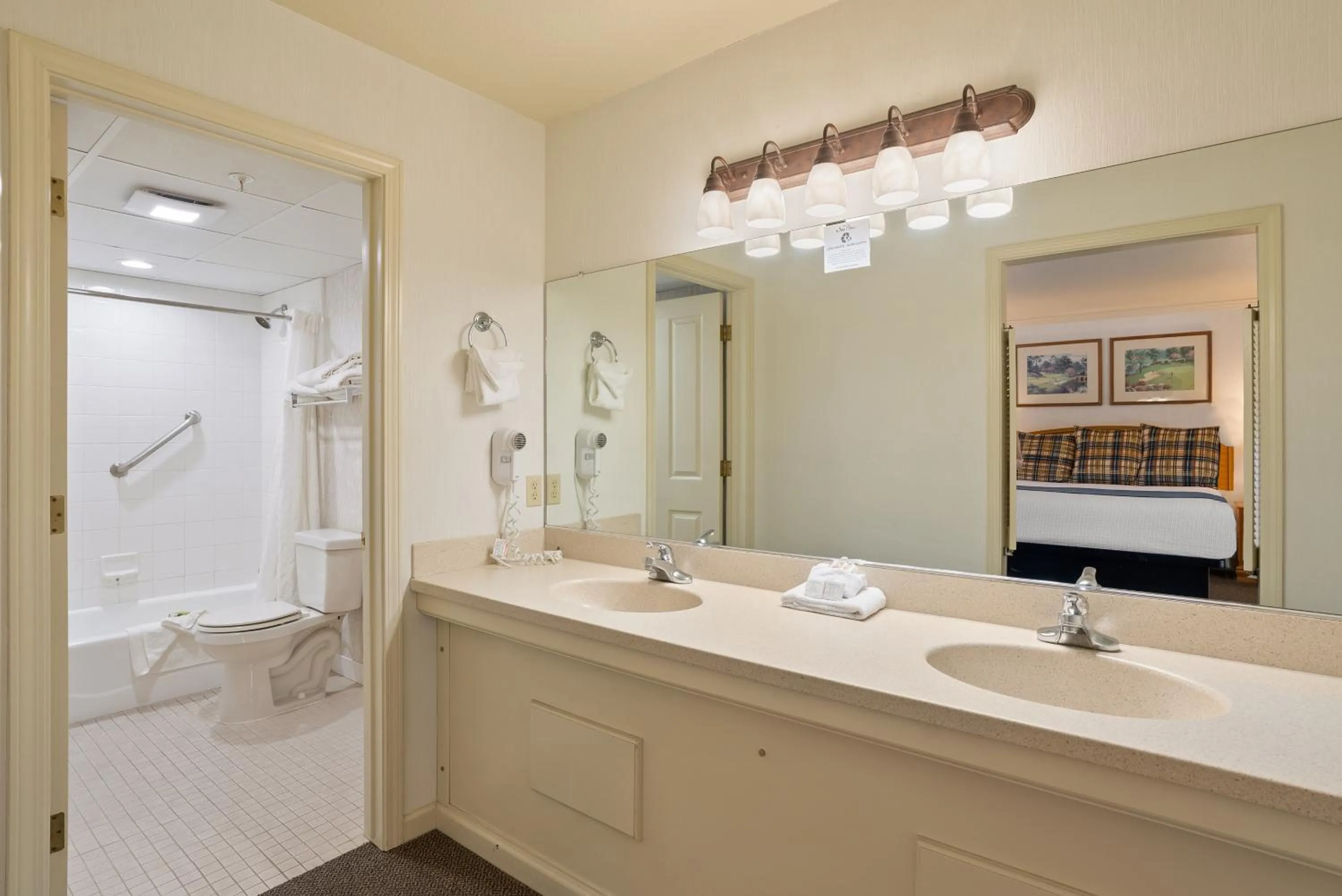 Bathroom in Sea Pines Golf Resort