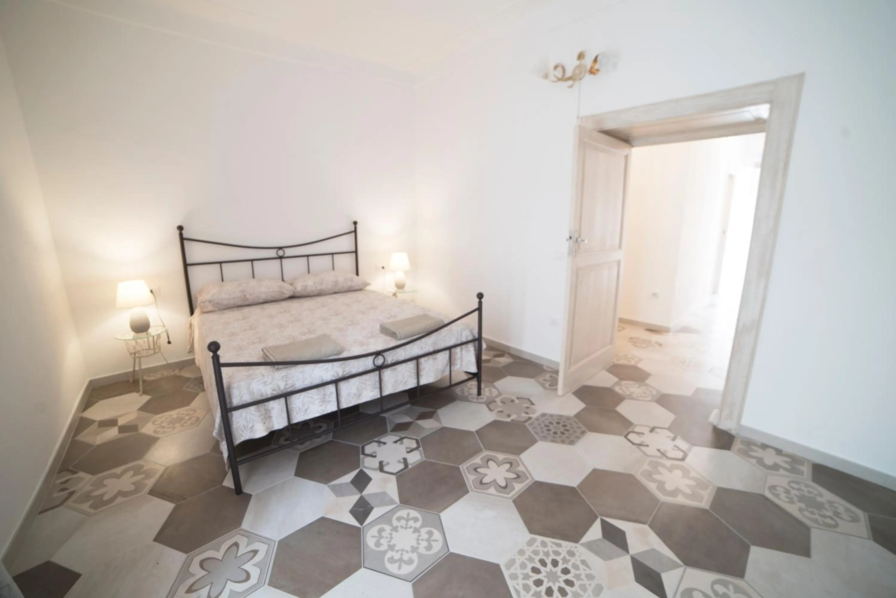 Bed in Aria di Vico Aparthotel