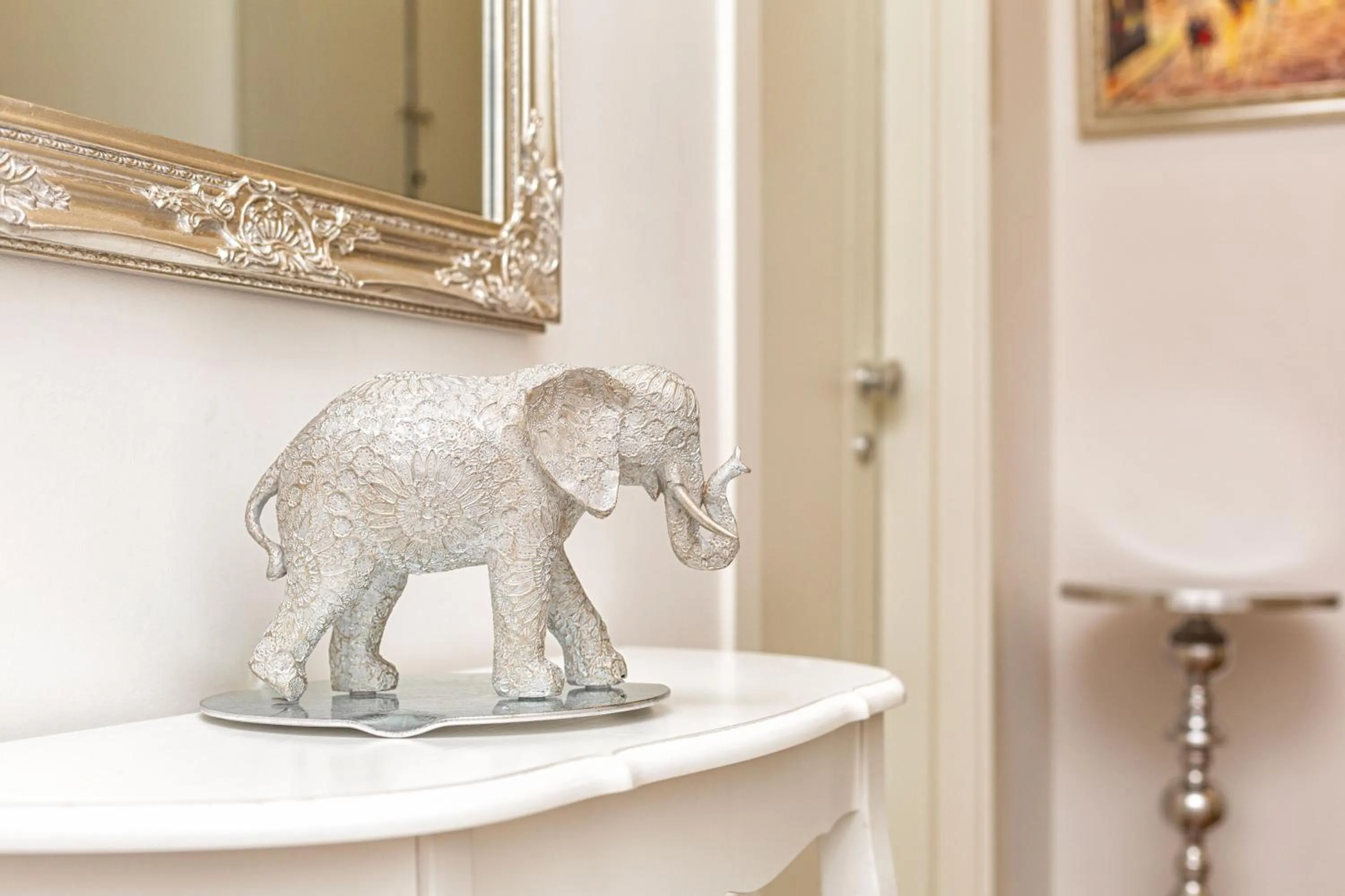 Decorative detail in B&B La finestra sul canale