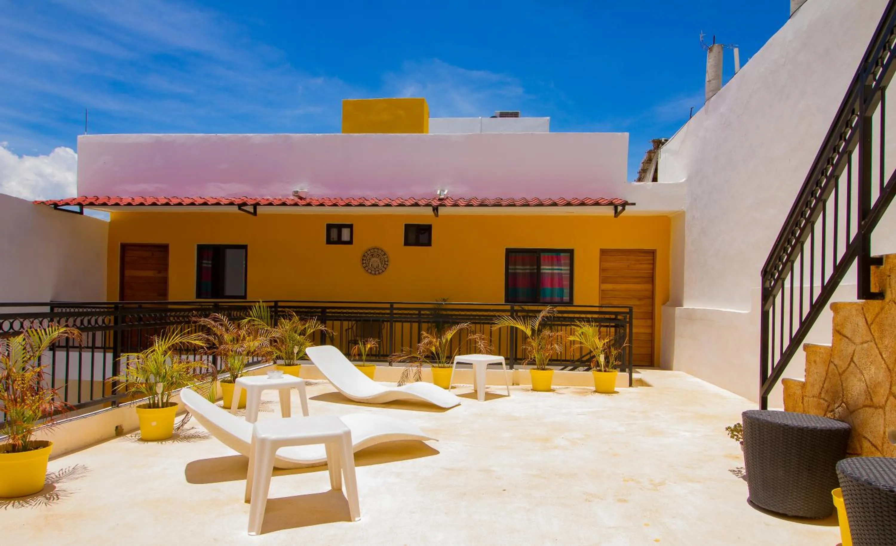 Balcony/Terrace in AKBAL Playa - Beach Zone