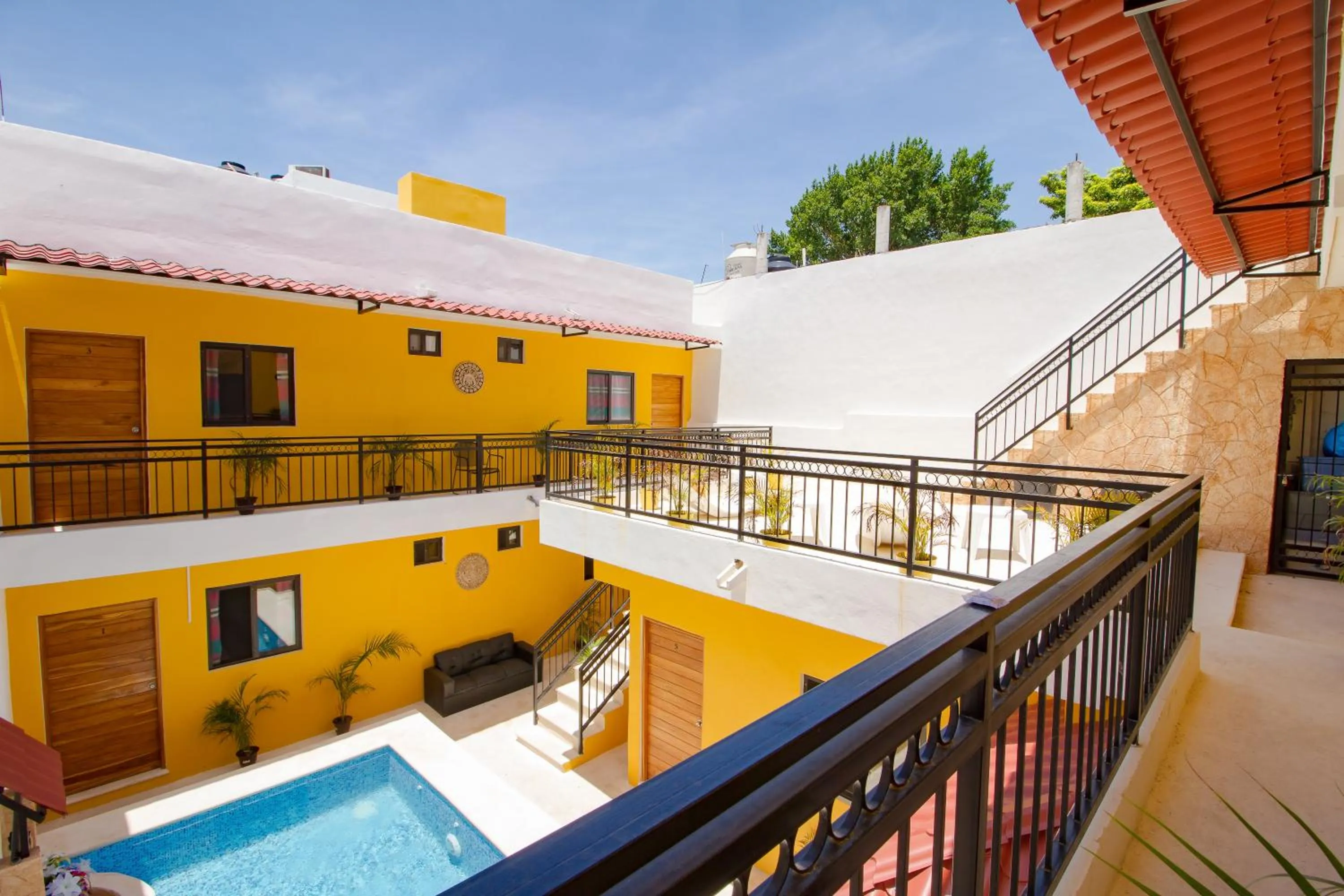 Balcony/Terrace in AKBAL Playa - Beach Zone