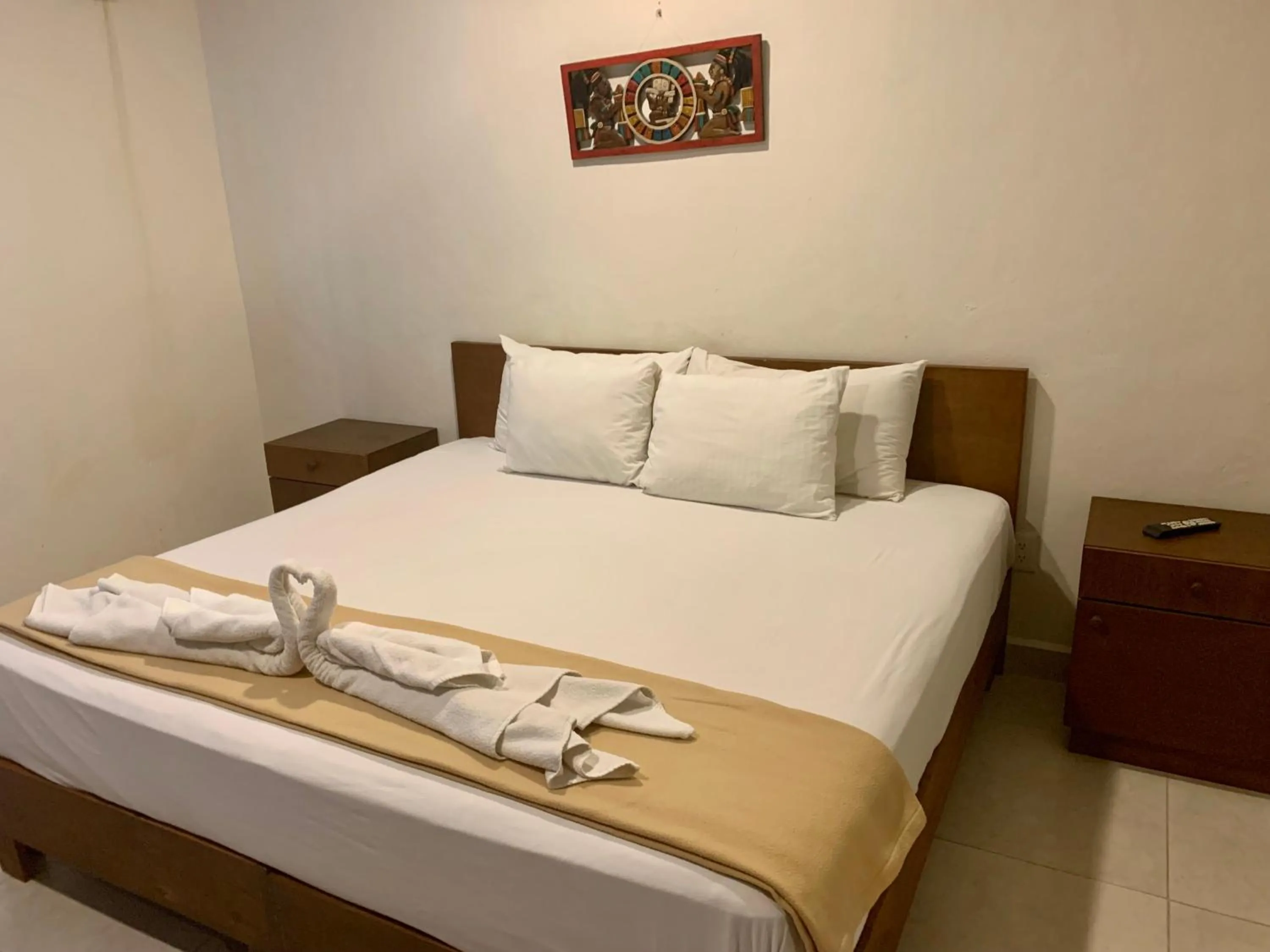 Bedroom, Bed in AKBAL Playa - Beach Zone