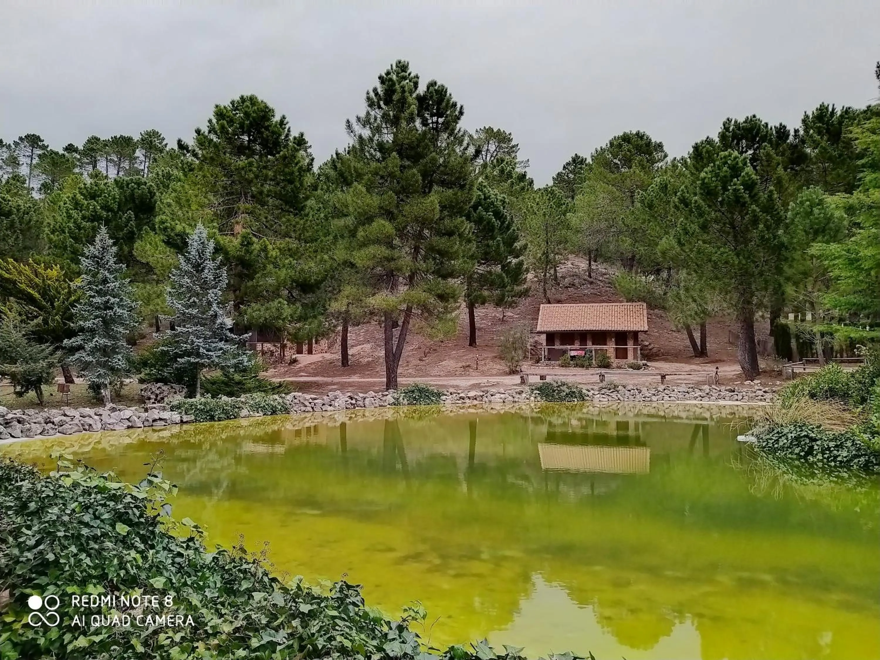 La cabaña del lago en ZAFIRO LAGUNAZO Parque Natural del Río Mundo