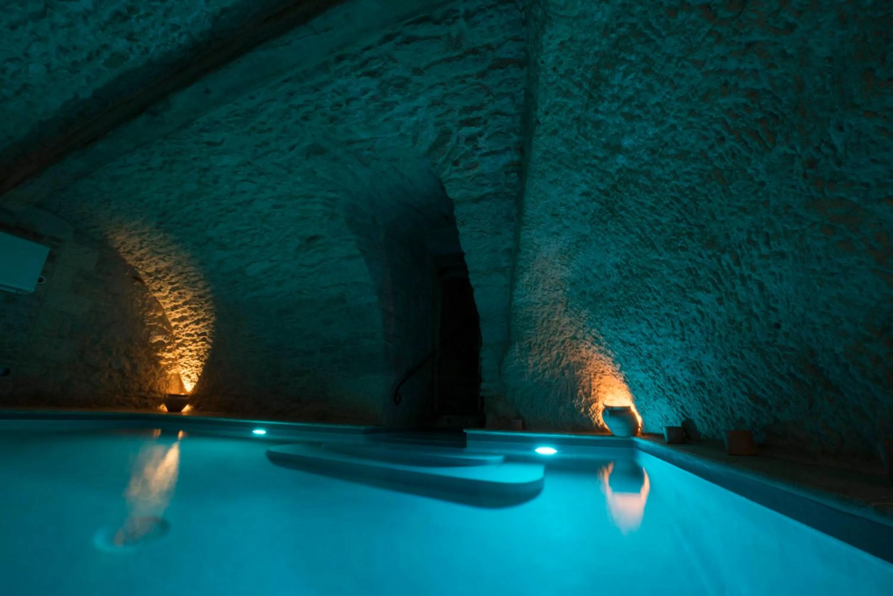 Swimming pool in Château de Valette