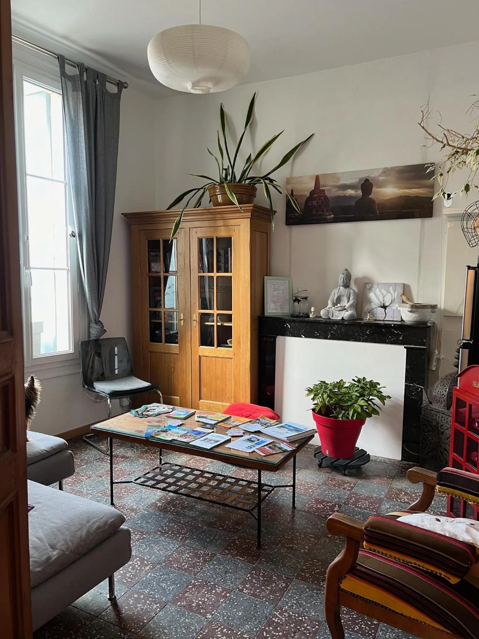 Living room in Entre Midi - Maison d'Hôtes - B&B