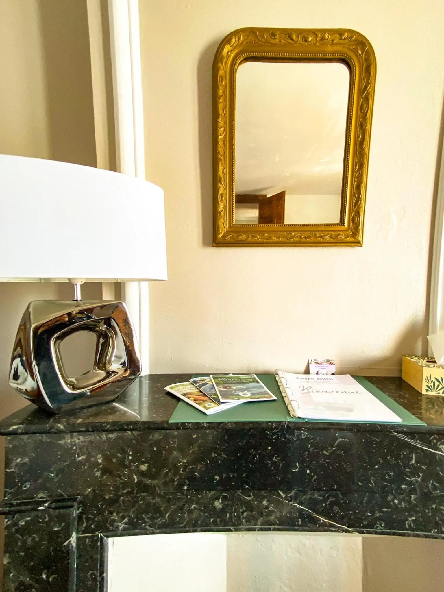 Decorative detail in Entre Midi - Maison d'Hôtes - B&B