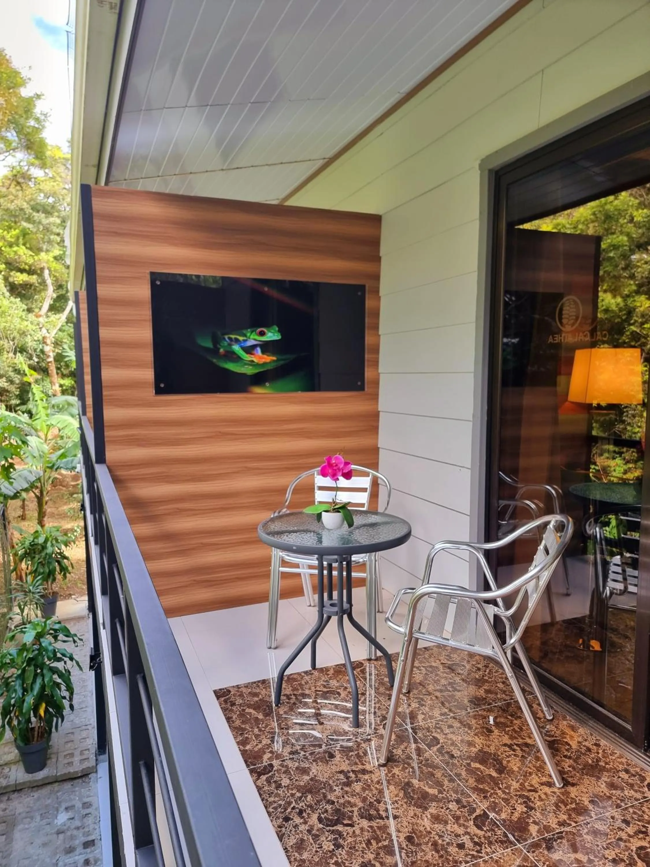 Balcony/Terrace in Calathea Hotel Monteverde