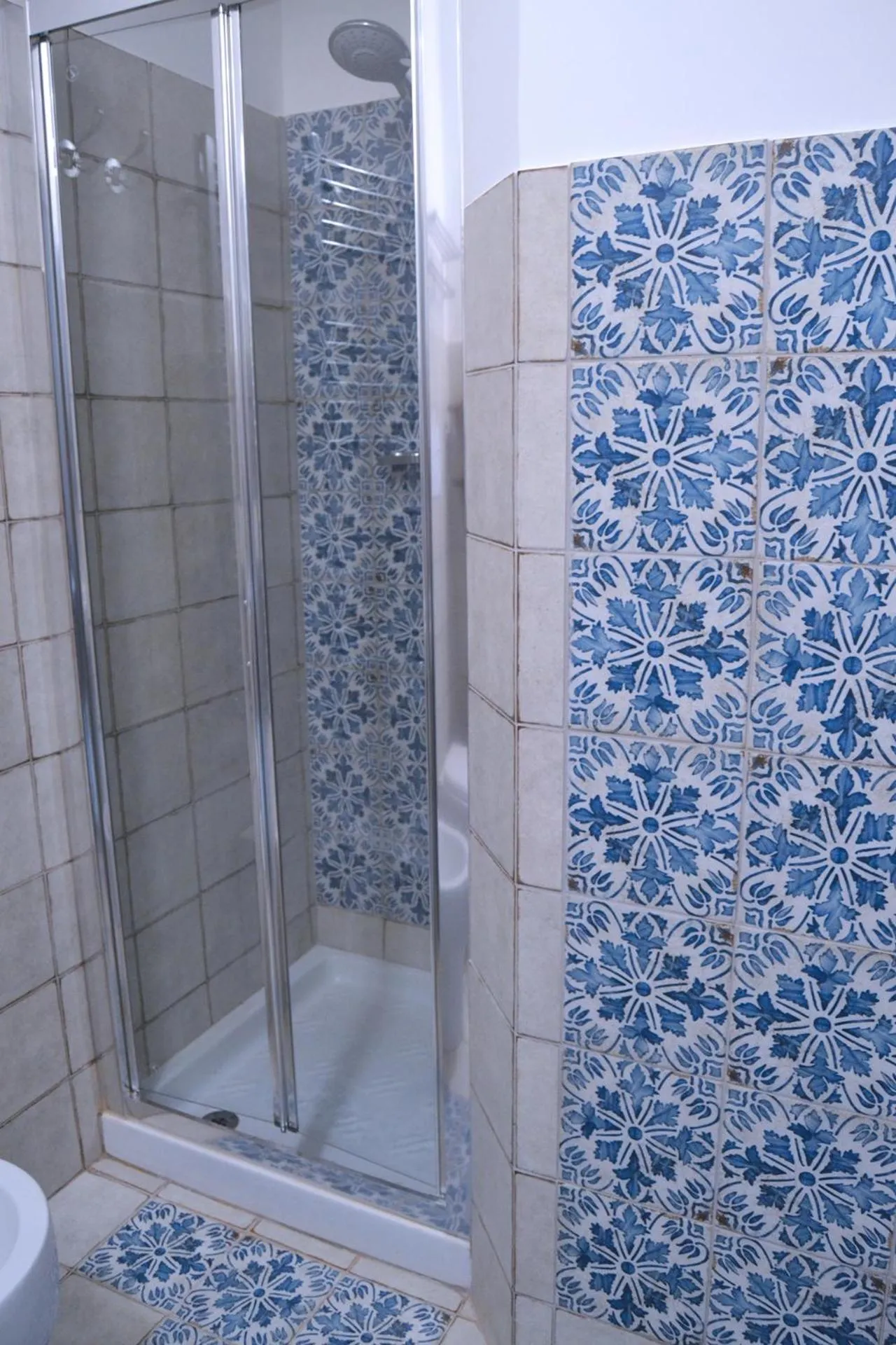 Shower in BnB Agorà Panoramic Rooms