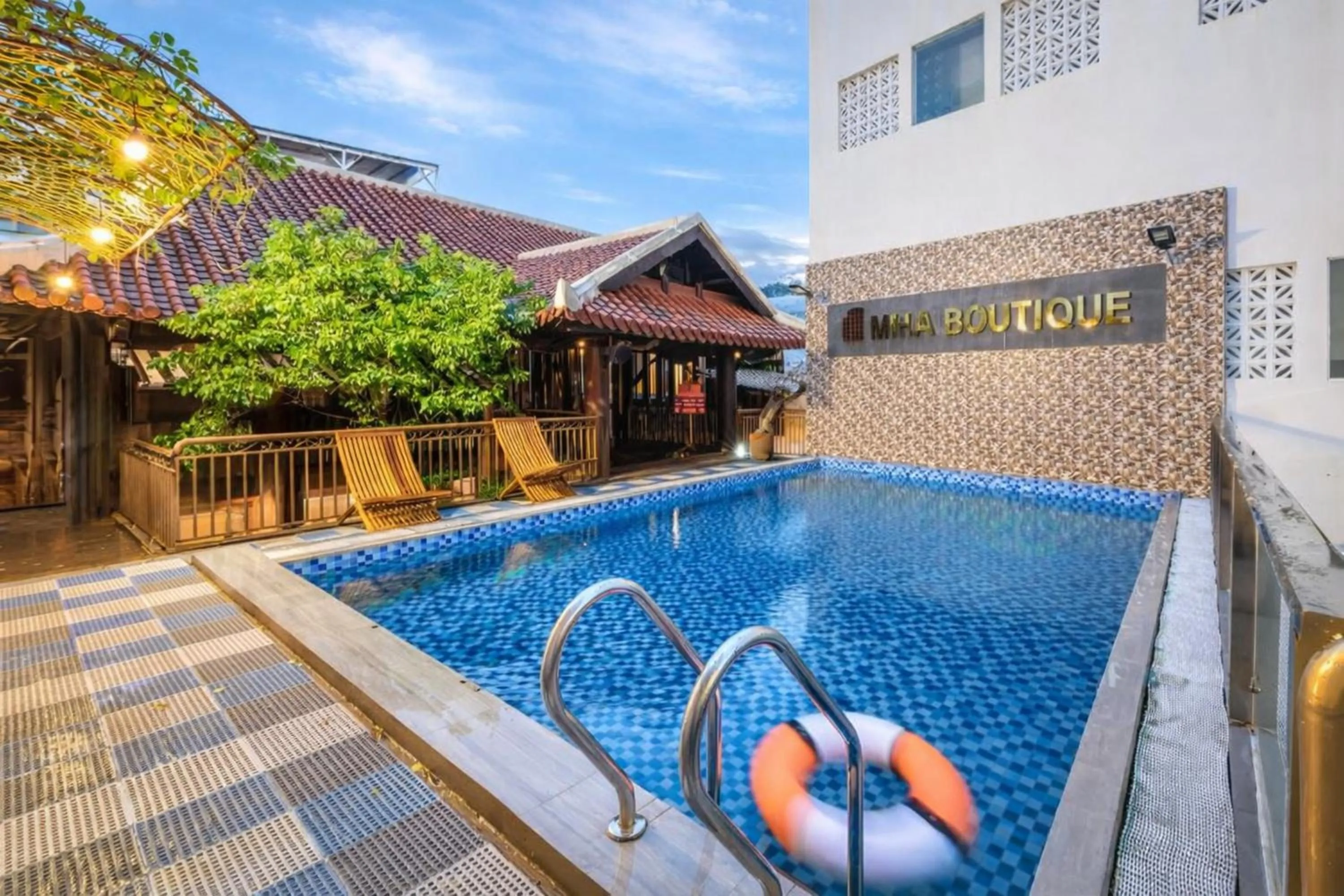 Pool view in Mira Boutique Hotel Quy Nhon