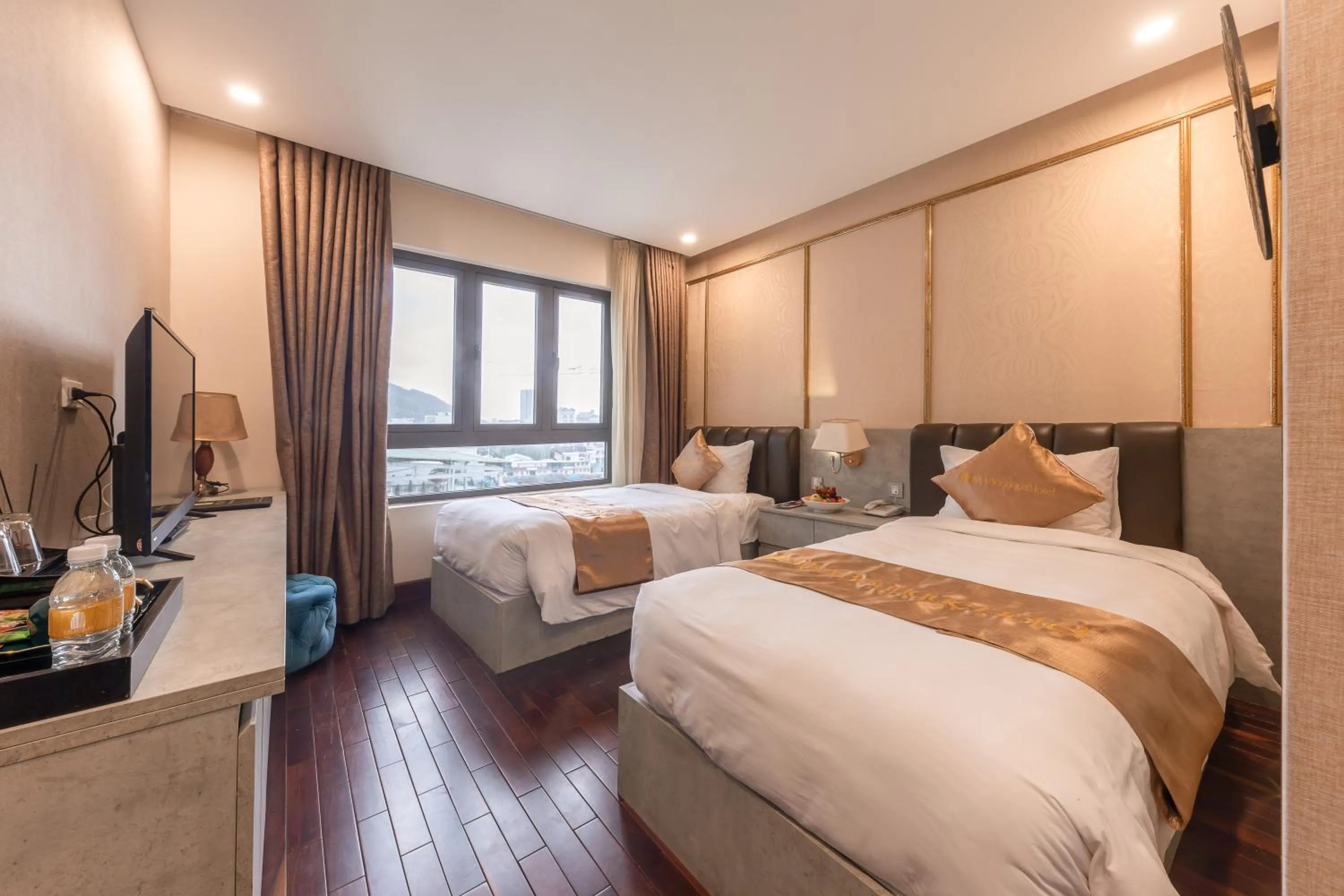 Bed in Mira Boutique Hotel Quy Nhon