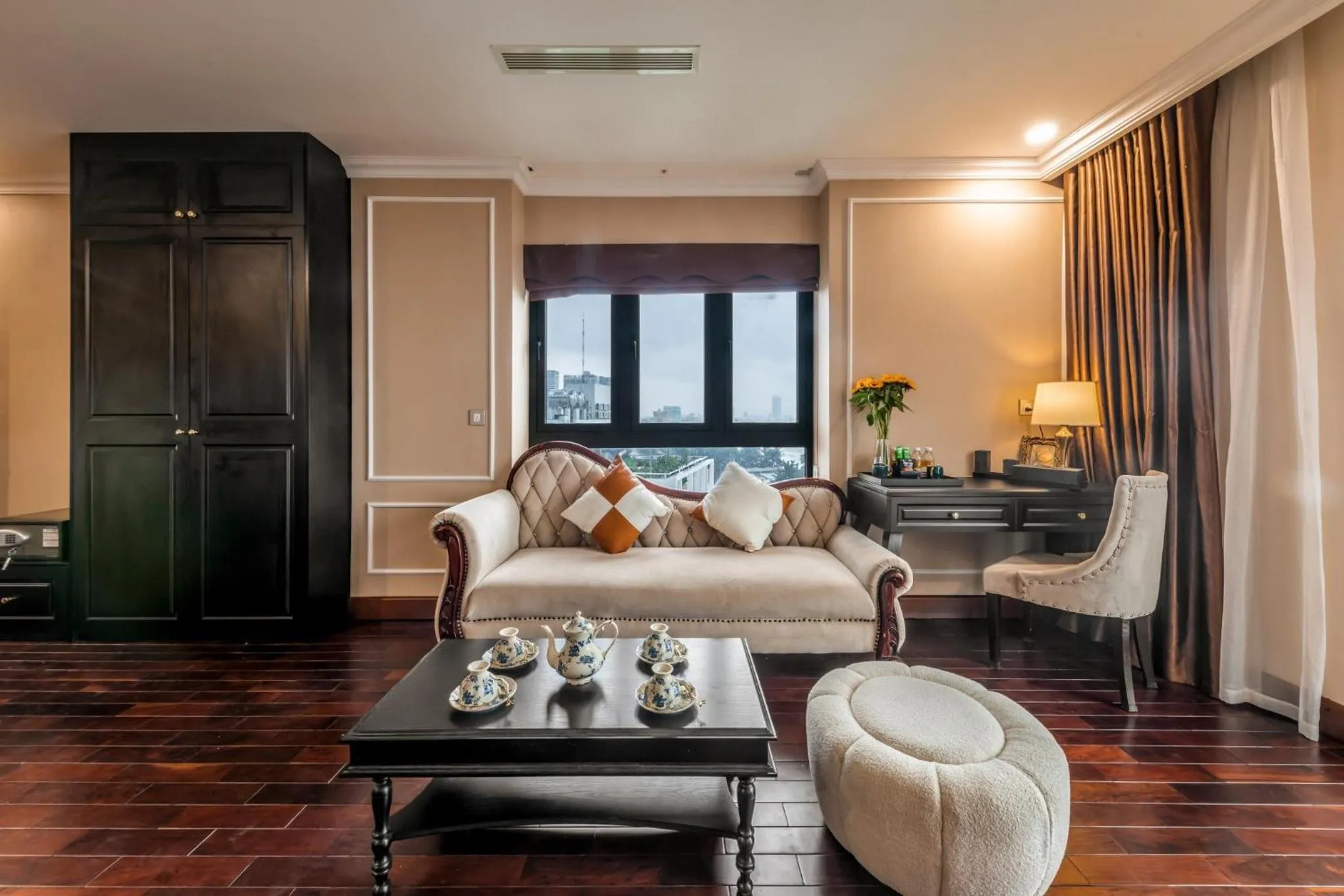 Seating area in Mira Boutique Hotel Quy Nhon