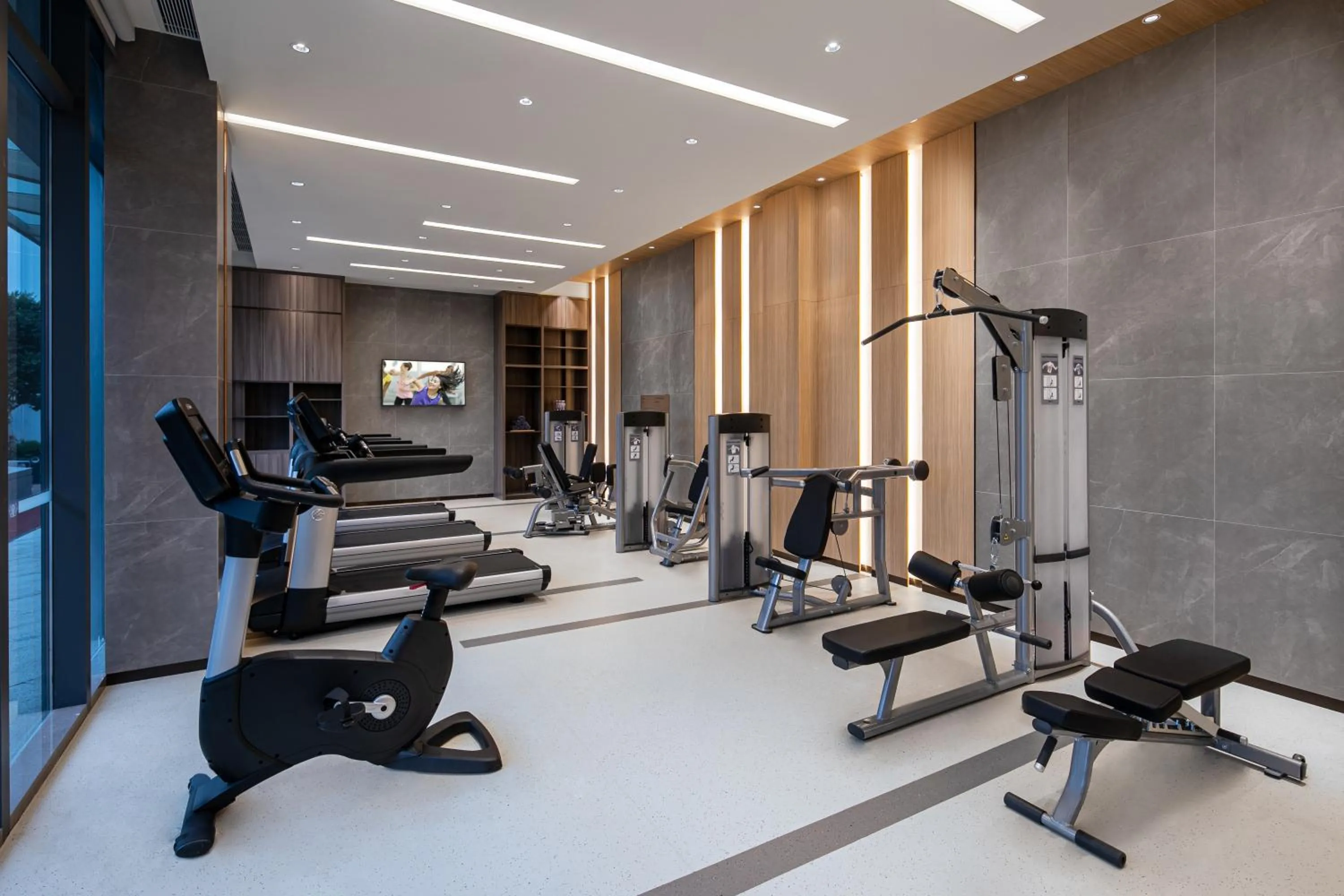 Fitness centre/facilities in Ascott Songshan Lake Dongguan