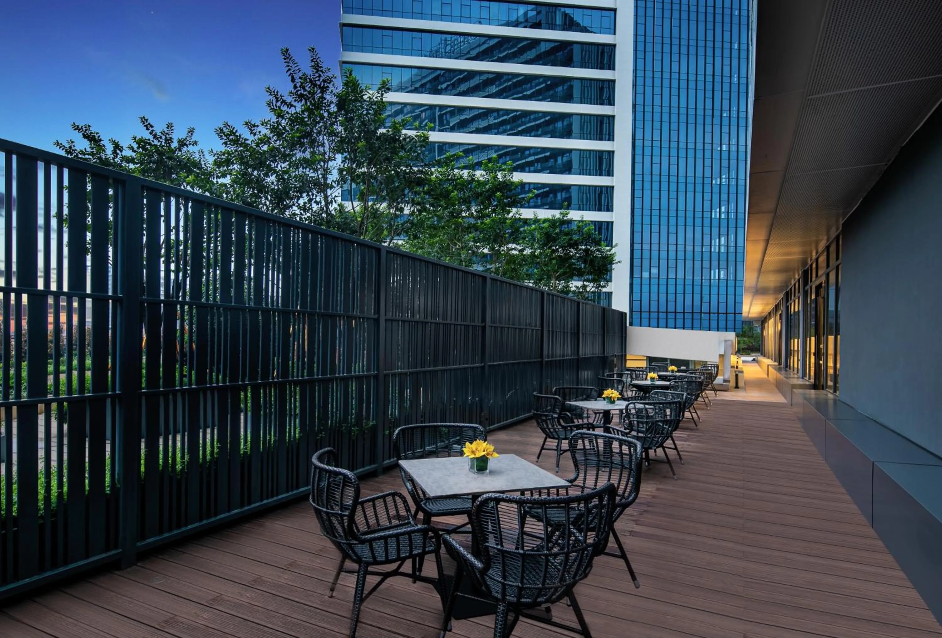 Balcony/Terrace in Citadines Songshan Lake Dongguan