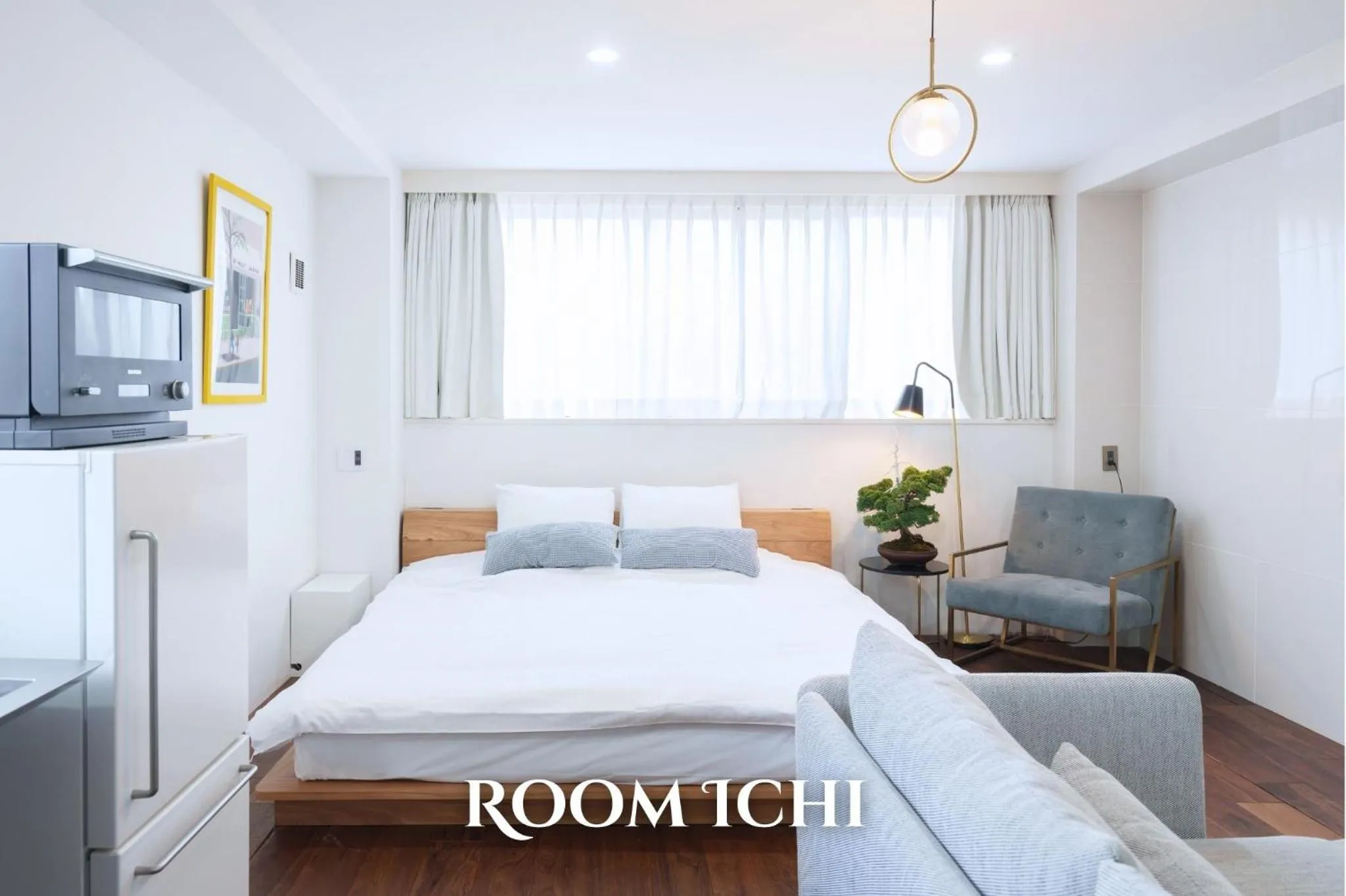 Bed in THE ROOT2 HOTEL