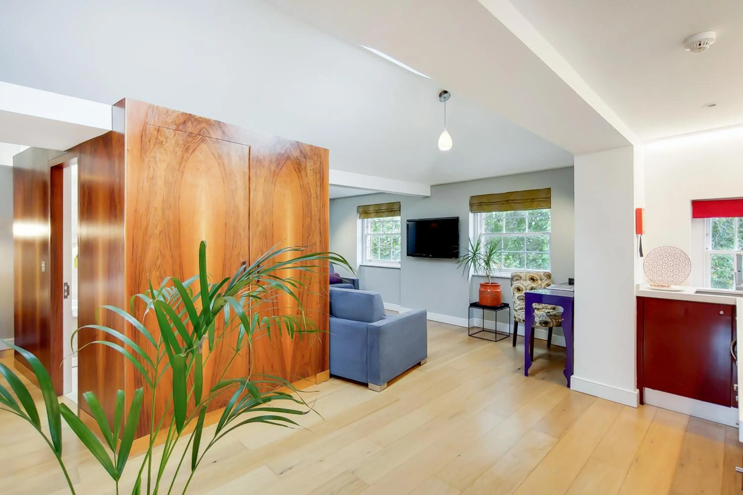 Living room in Residences at The Gyle - London