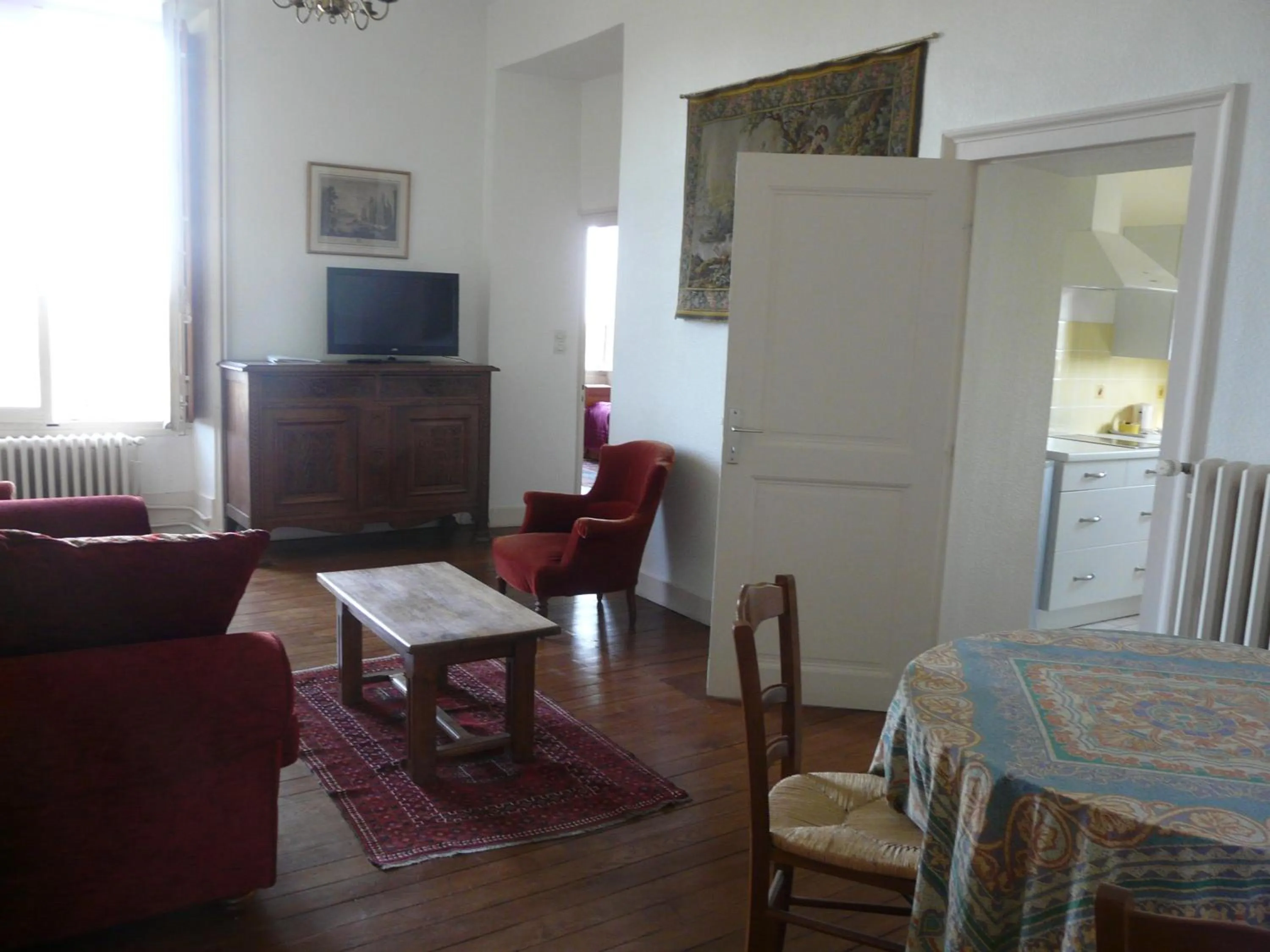 Living room in Château de Piolant