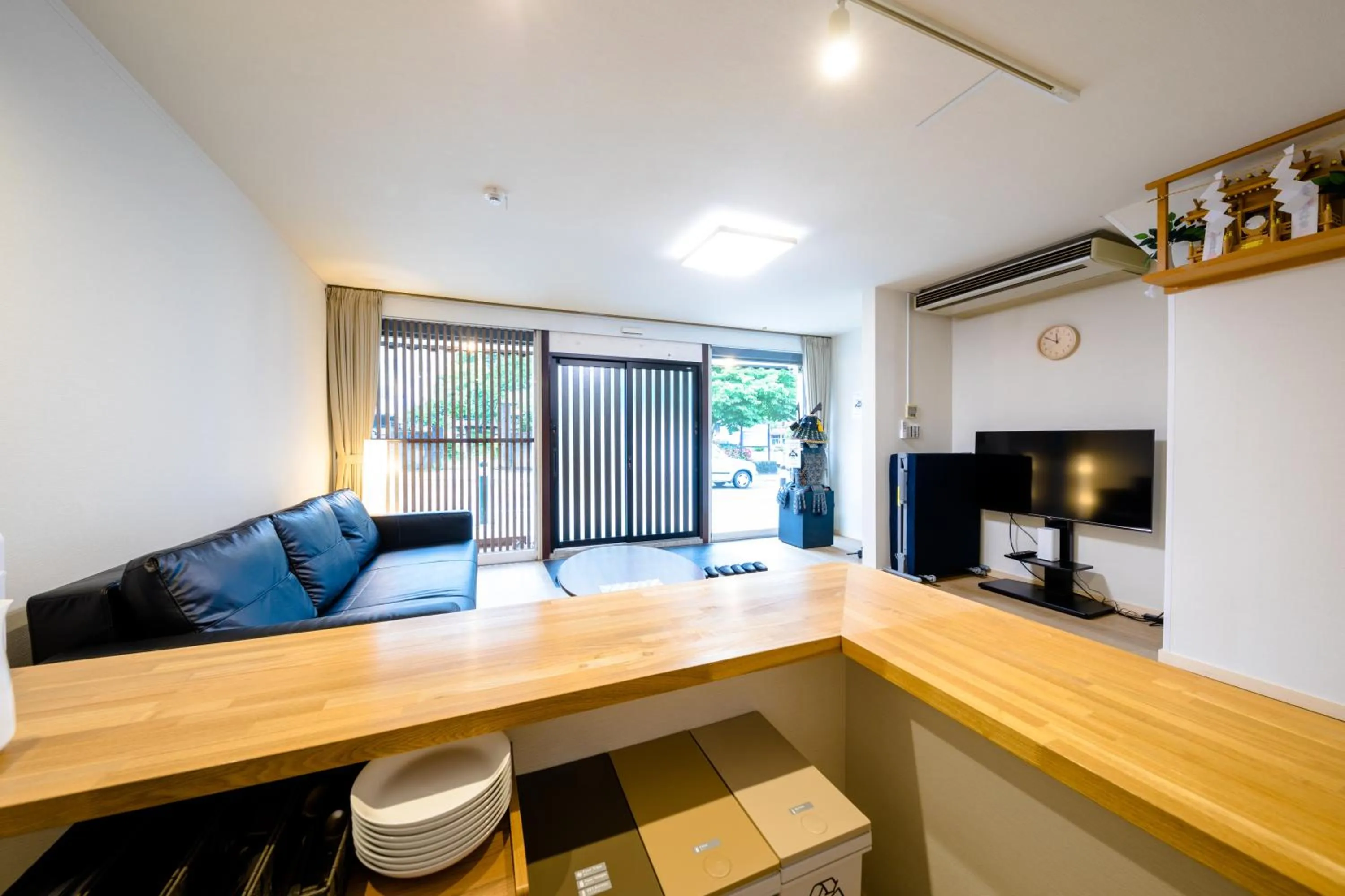 Living room in The road to Mt.Fuji