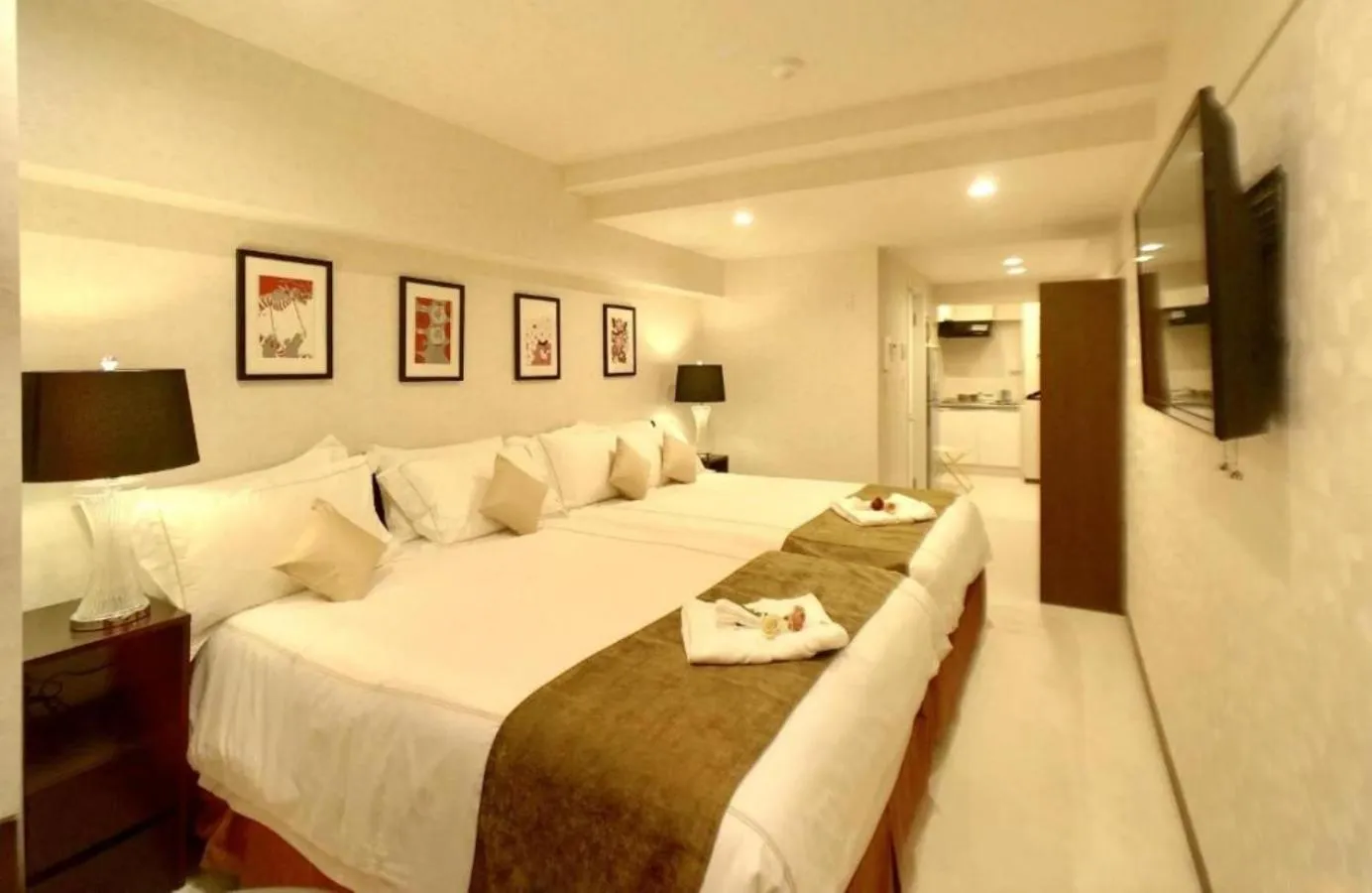 Photo of the whole room, Bed in Le Tour Hotel Akihabara Ekimae 楽途ホテル秋葉原駅前店