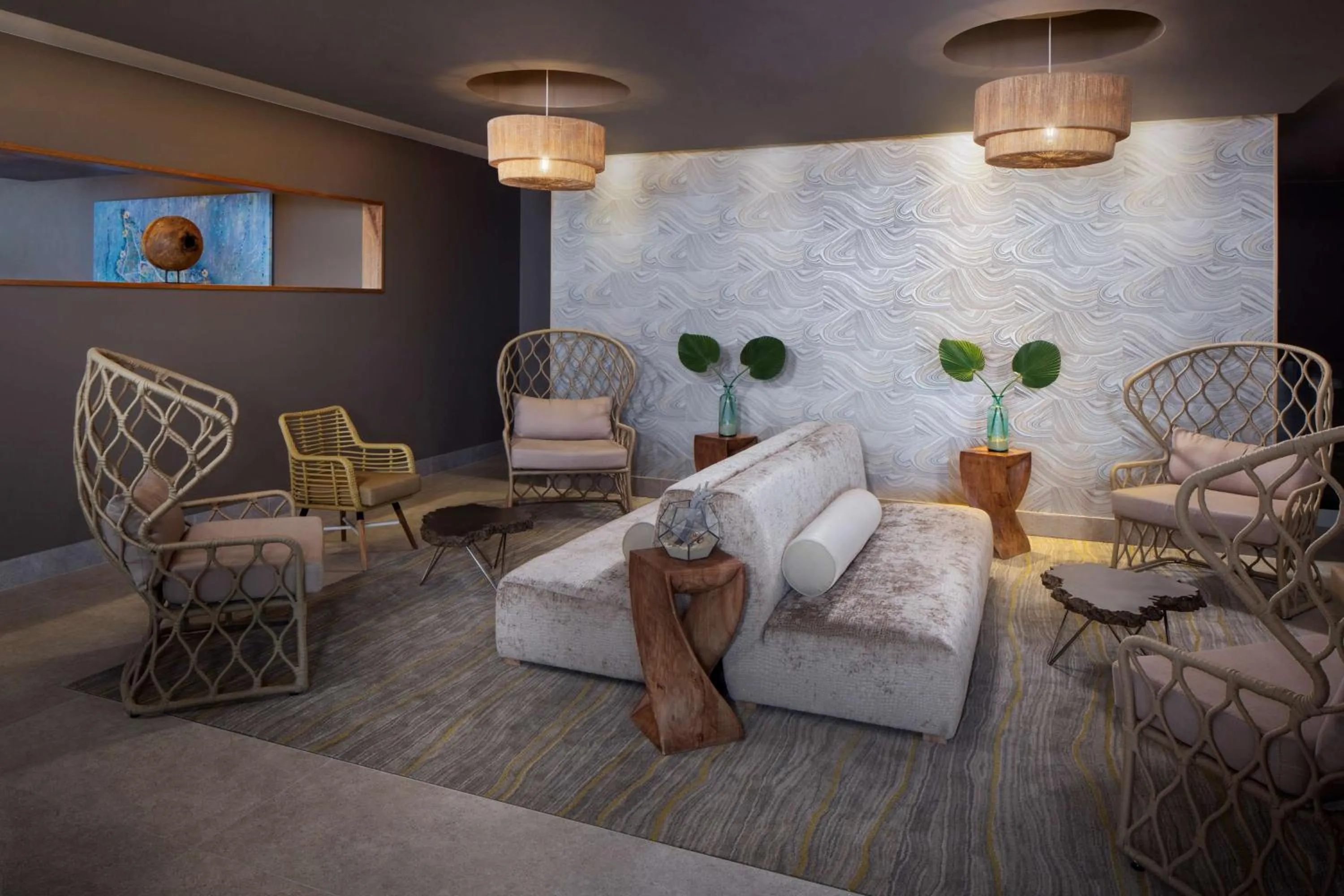 Lobby or reception in Hyatt Place Aruba Airport