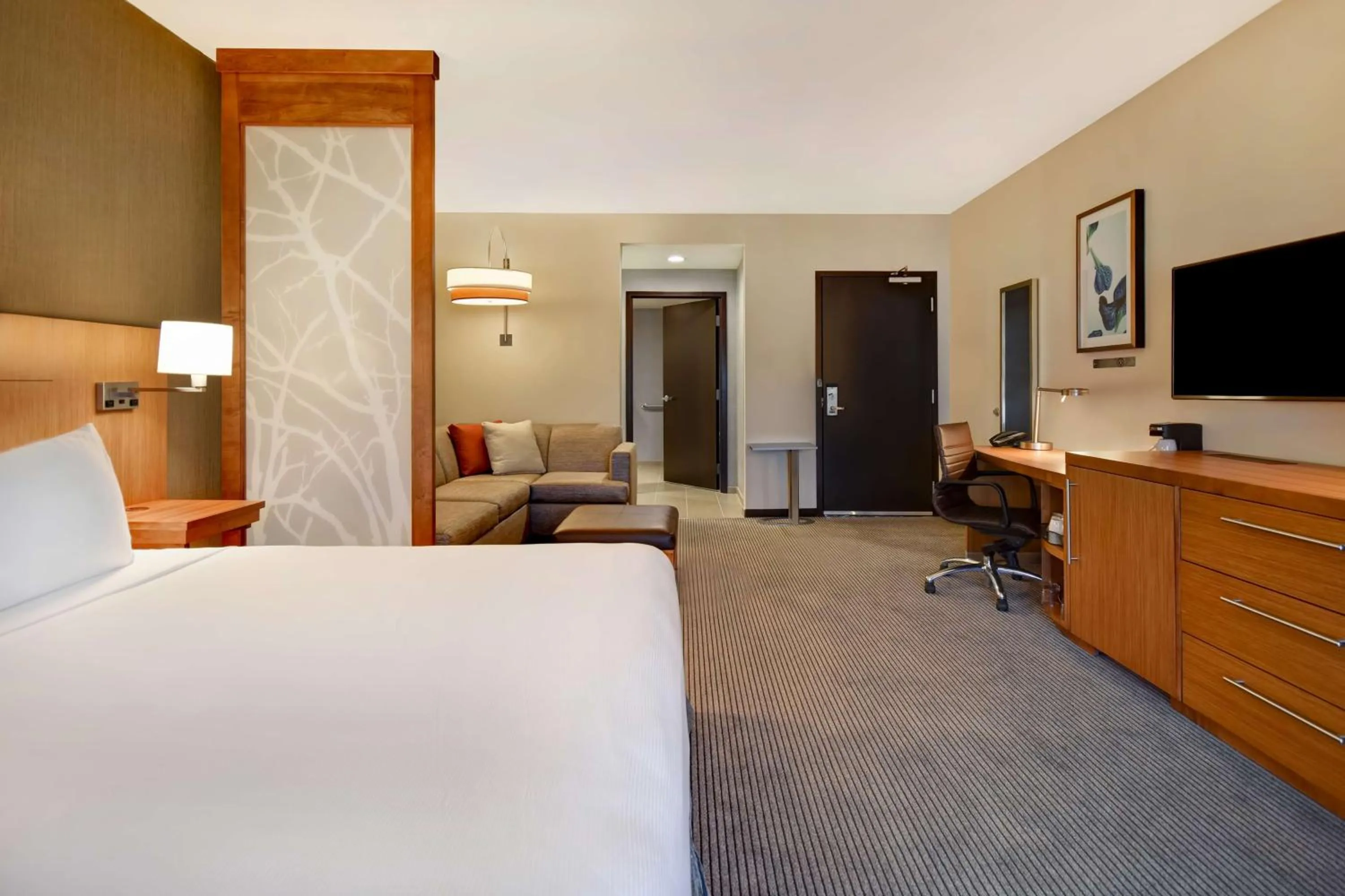 Photo of the whole room, Bed in Hyatt Place Huntsville - Research Park - Redstone