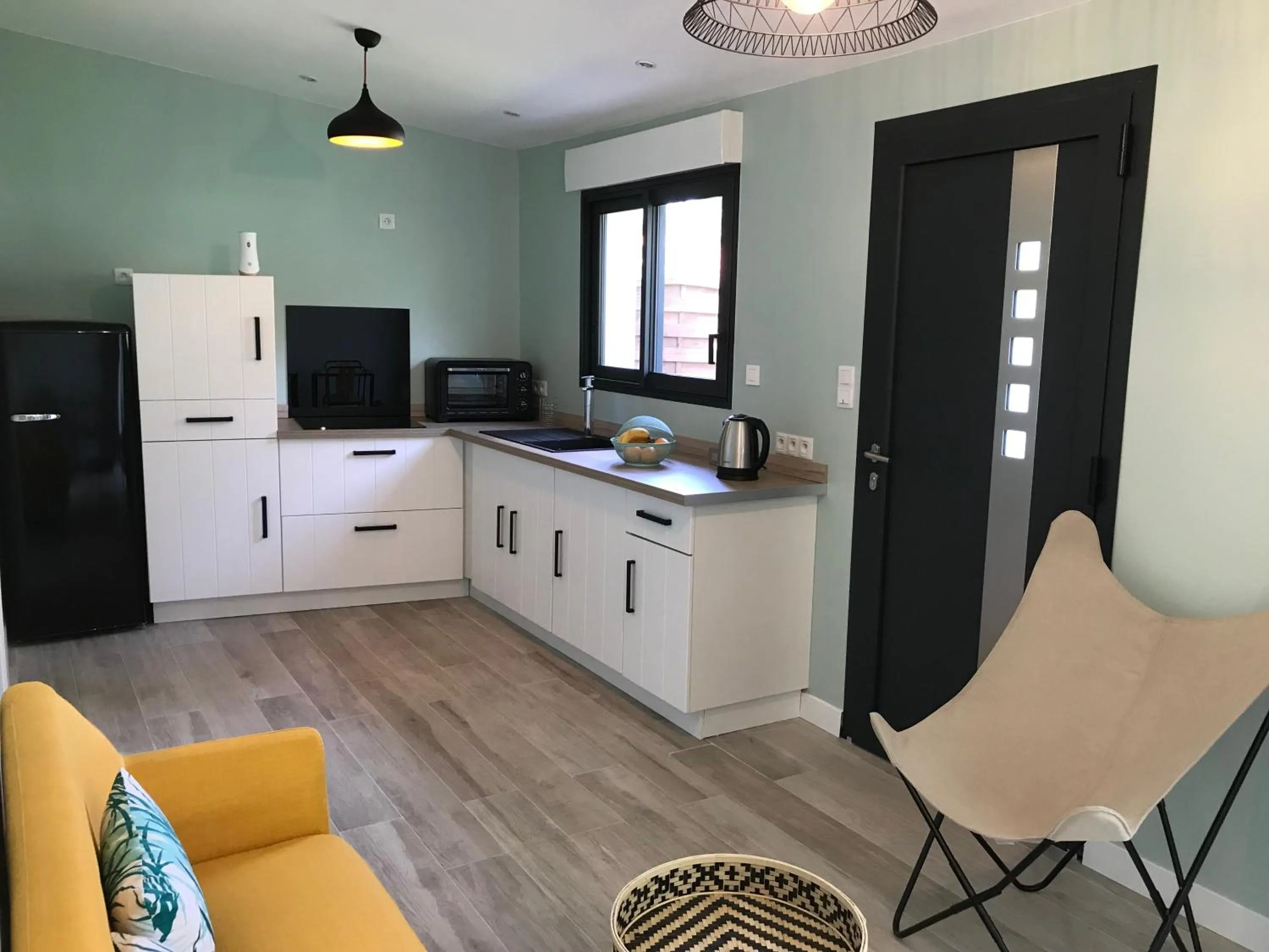 Communal kitchen in Coté Dune