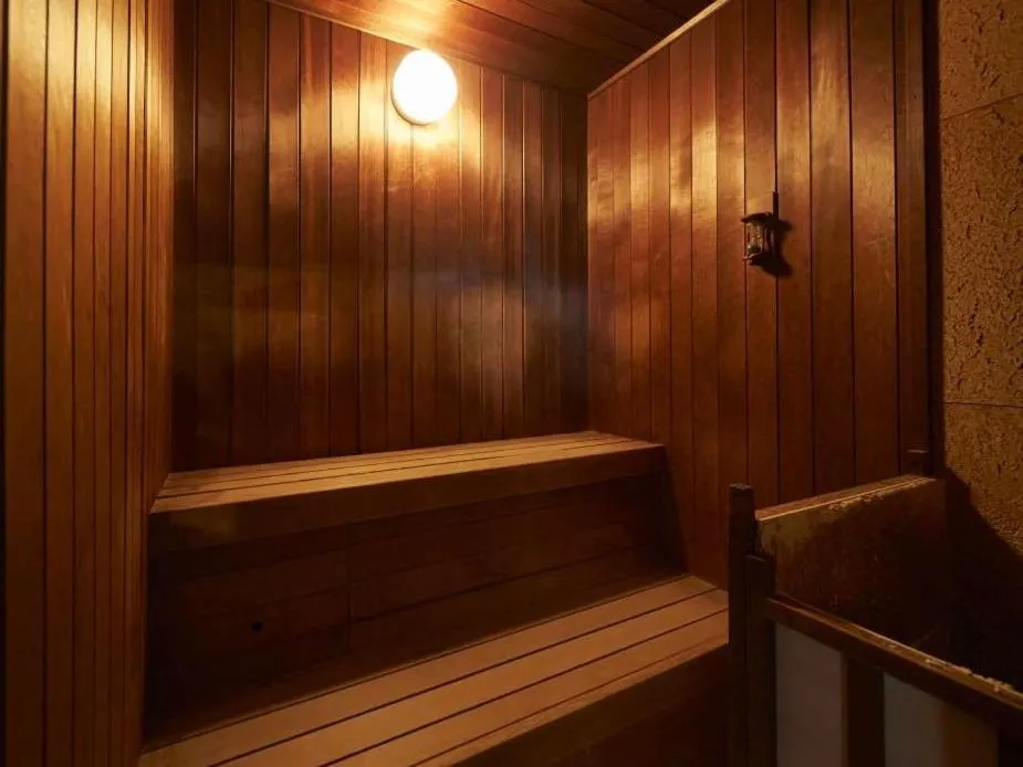 Sauna in Pet & Spa Hotel Izukogen