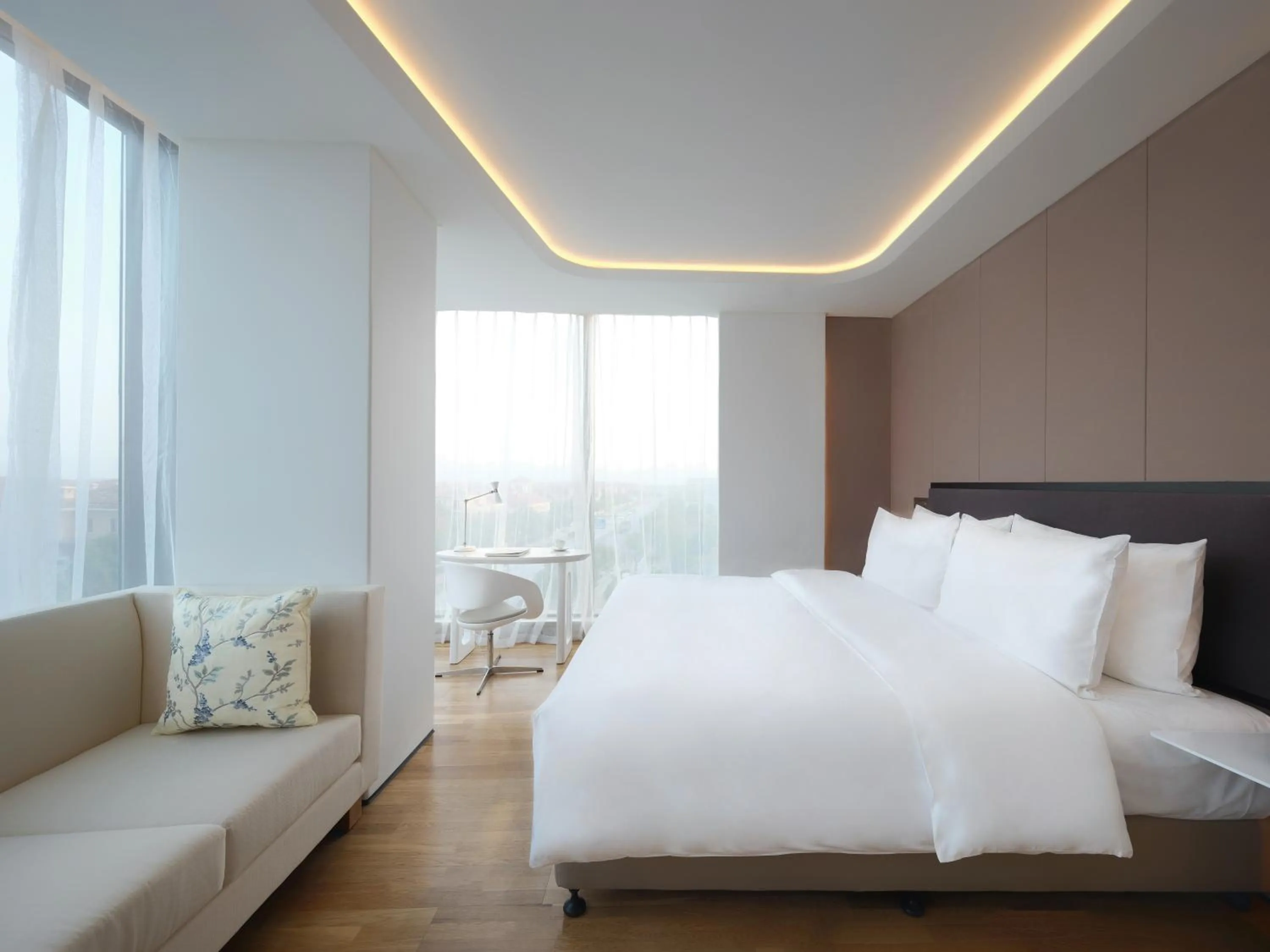 Bed in FlyZoo Hotel - Alibaba Future Hotel