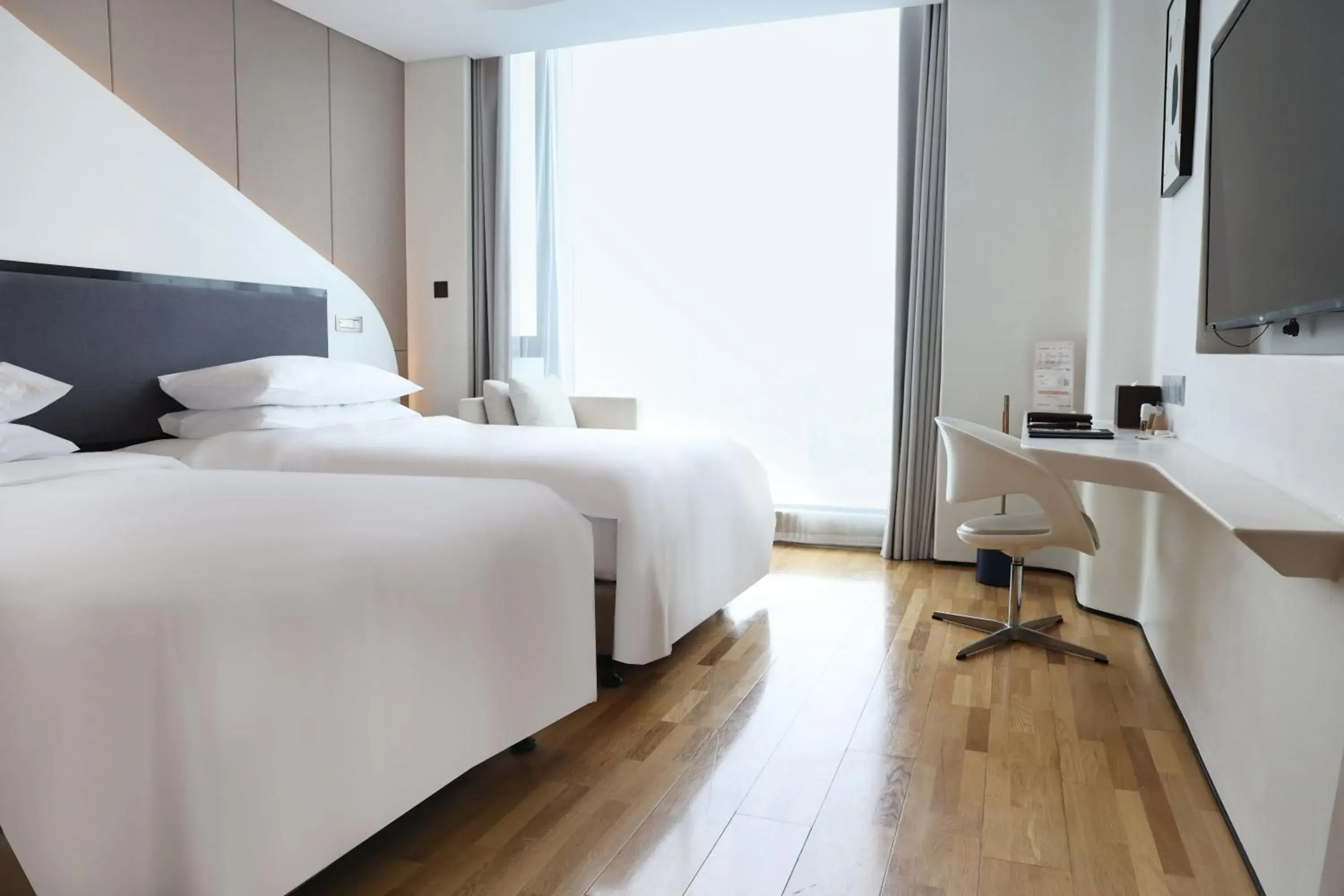 Hollywood Deluxe Twin in FlyZoo Hotel - Alibaba Future Hotel Hollywood Deluxe Twin in FlyZoo Hotel - Alibaba Future Hotel