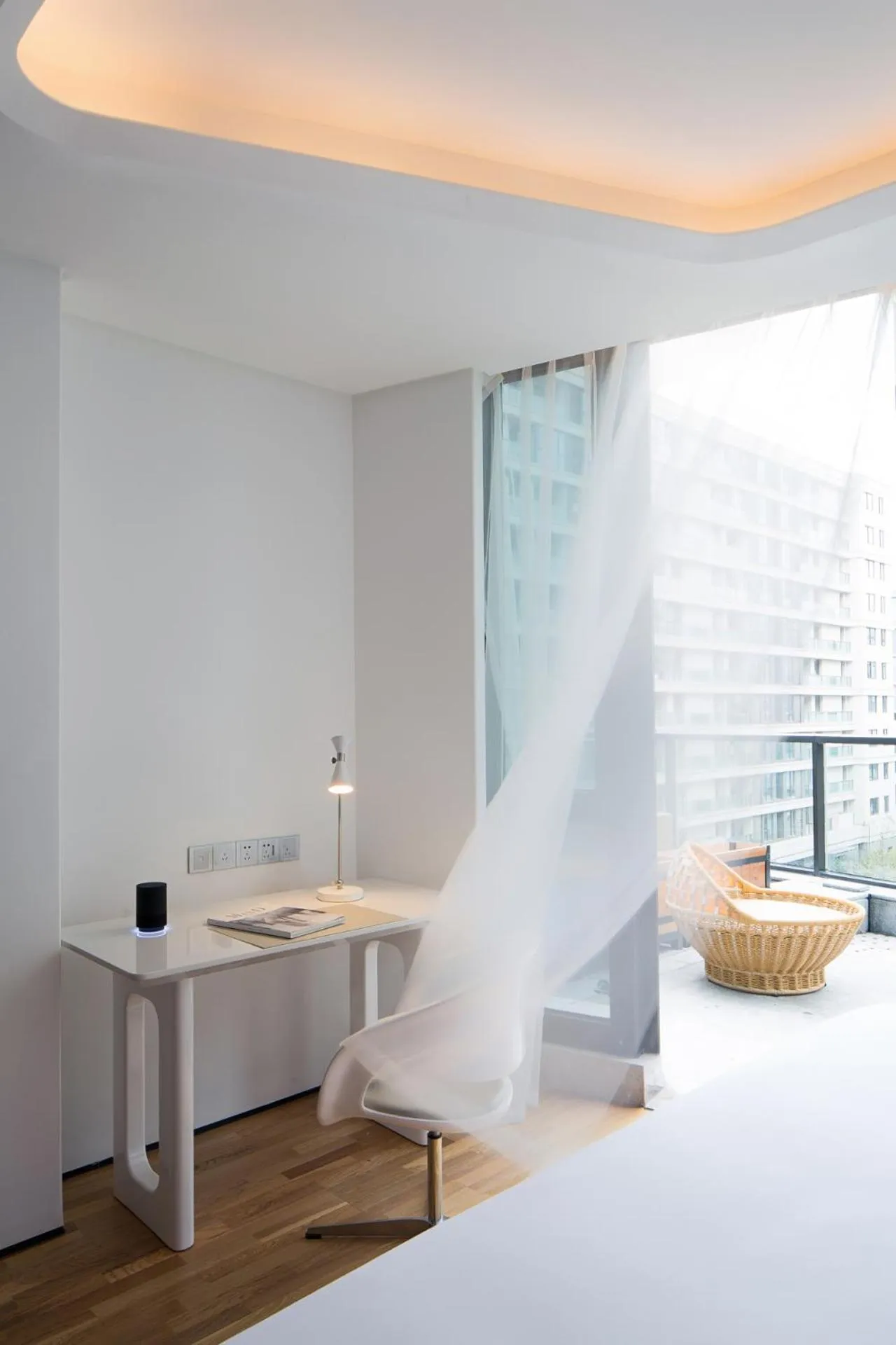 Bed in FlyZoo Hotel - Alibaba Future Hotel