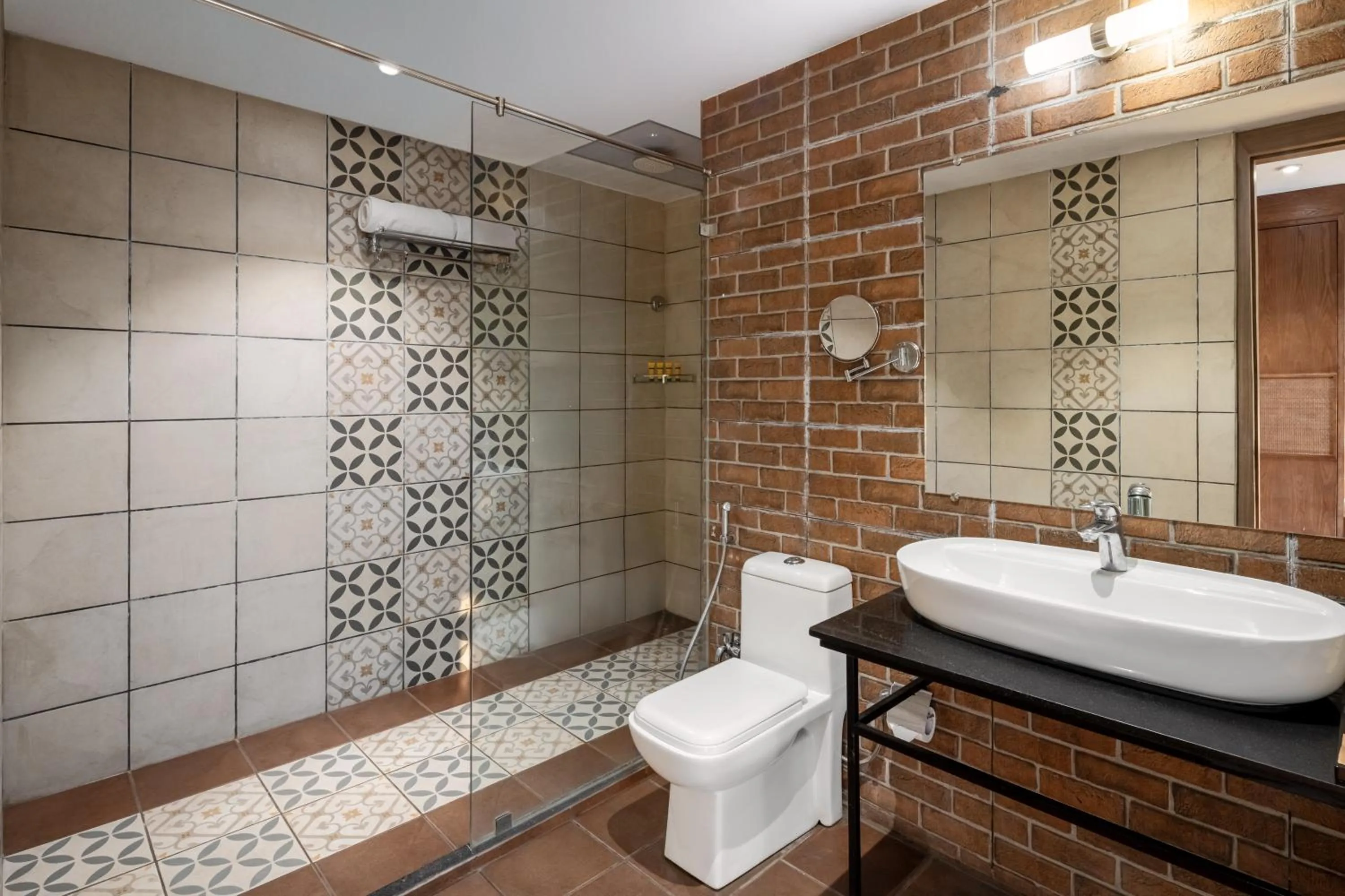 Bathroom in The Summer House, Pachmarhi - AM Hotel Kollection