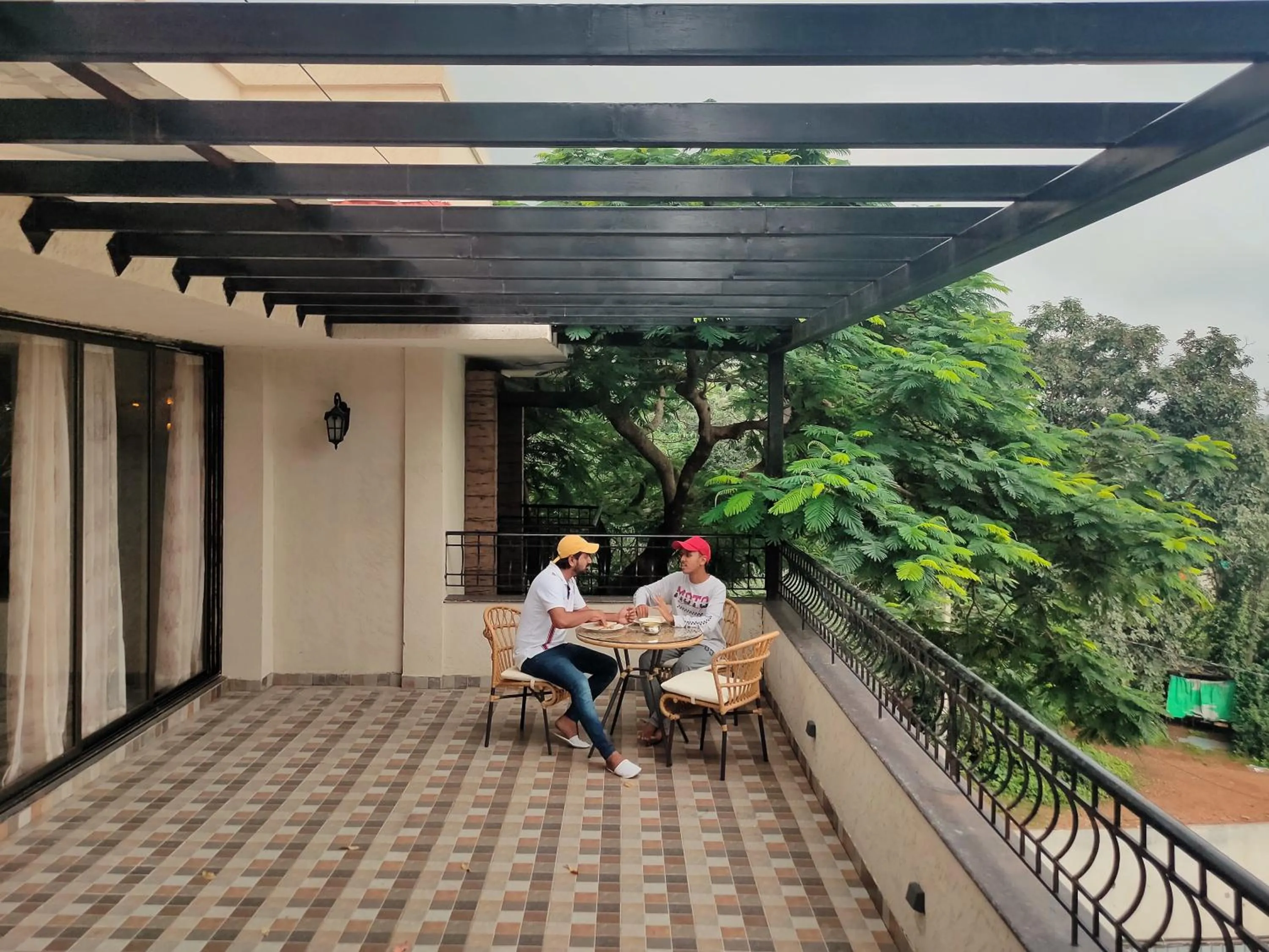 Balcony/Terrace in The Summer House, Pachmarhi - AM Hotel Kollection