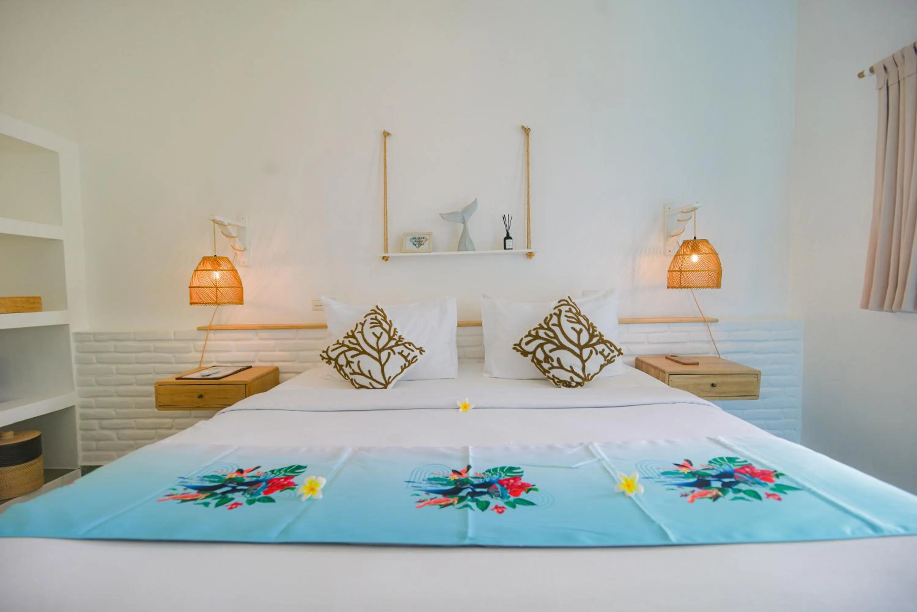 Bed in The Koho Air Hotel