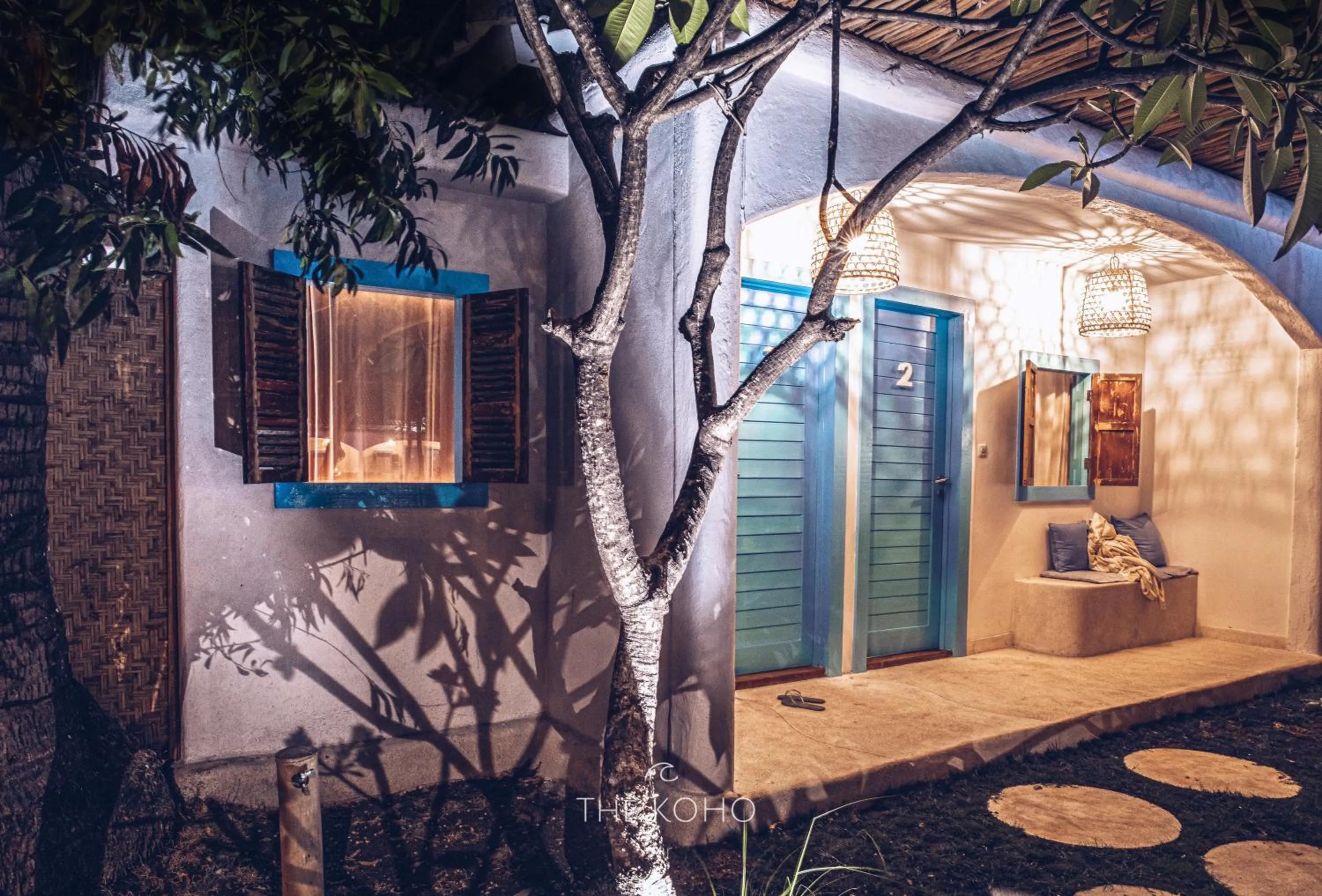 Patio in The Koho Air Hotel