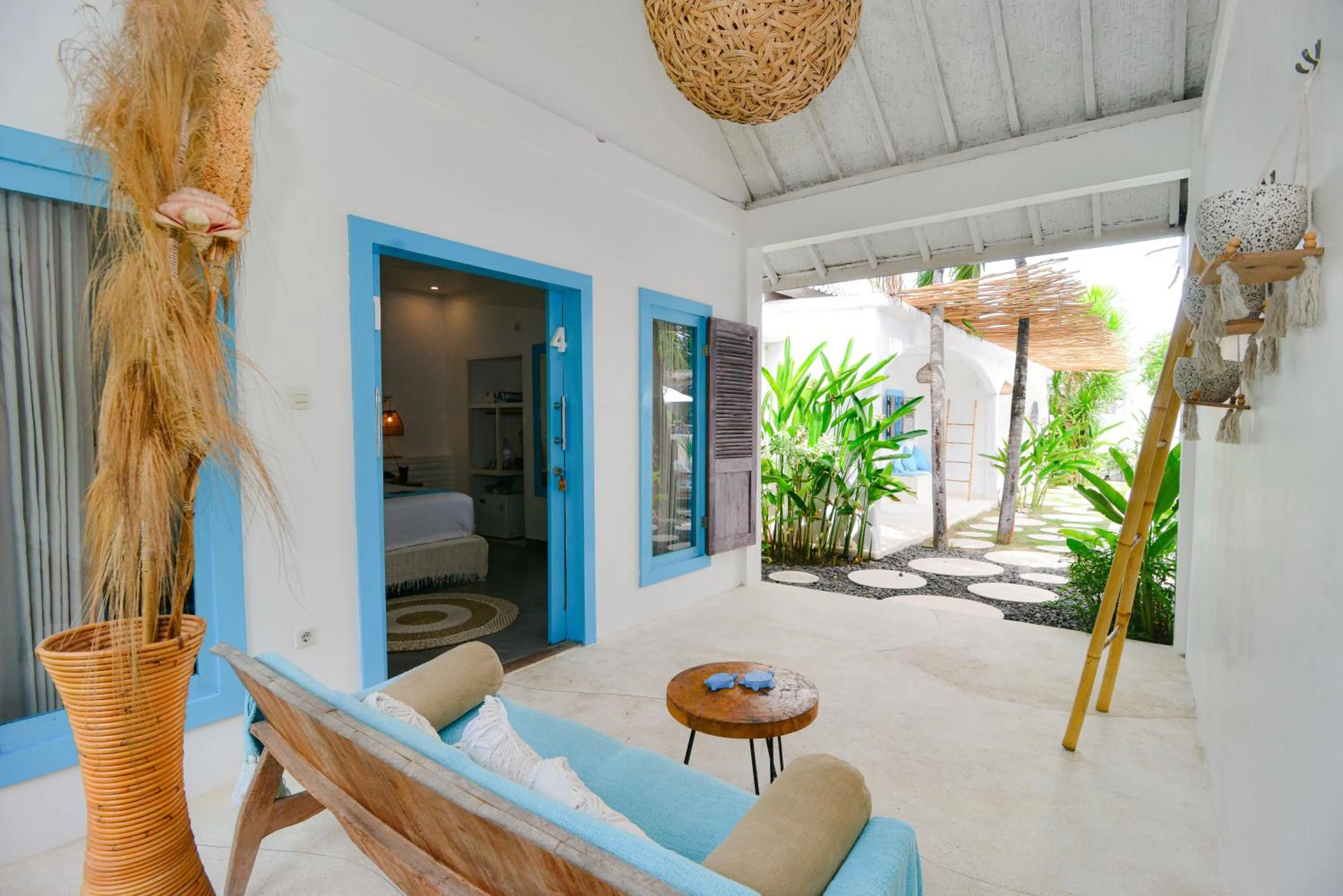 Patio in The Koho Air Hotel