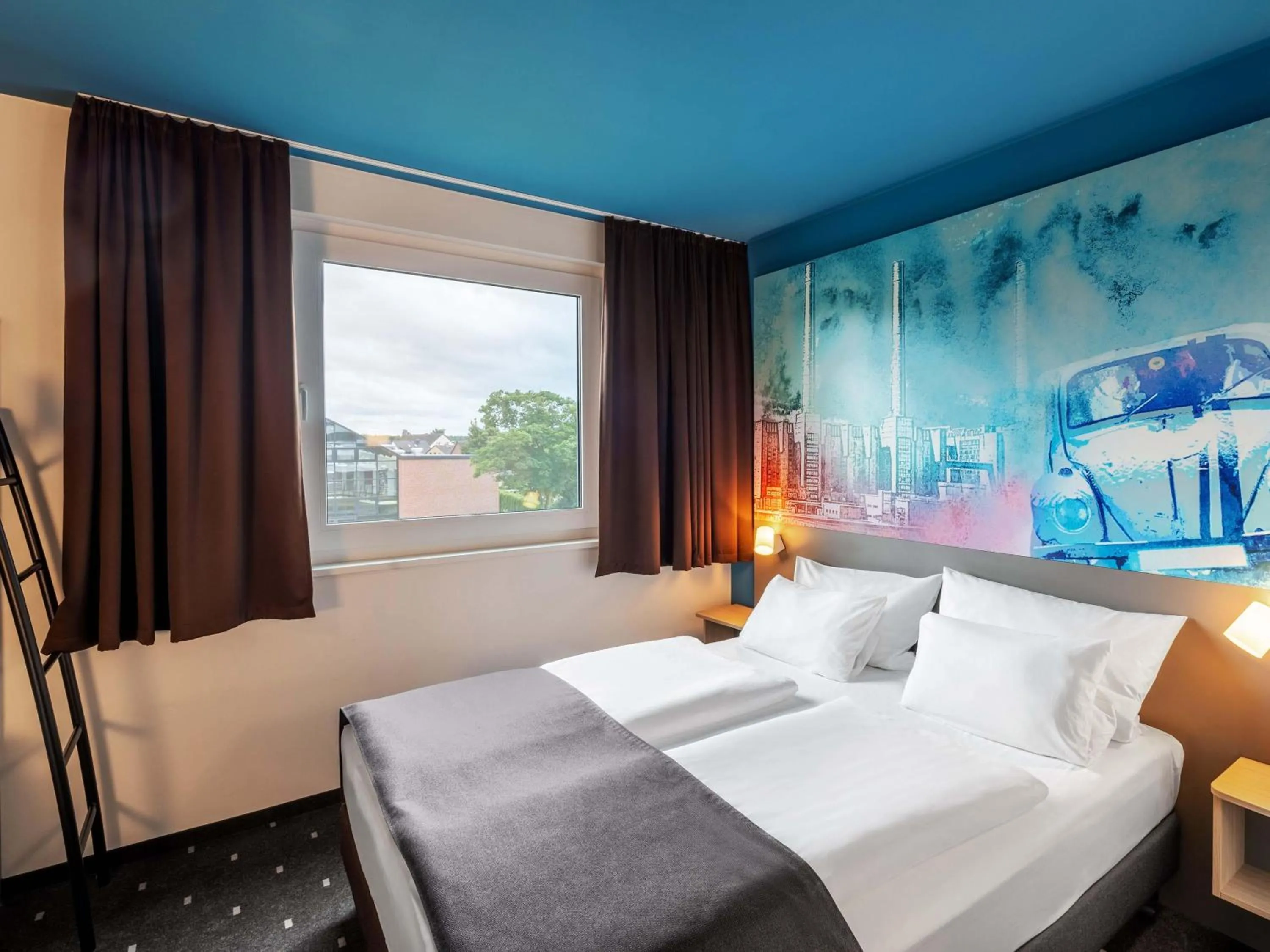 Photo of the whole room, Bed in B&B Hotel Wolfsburg-Weyhausen