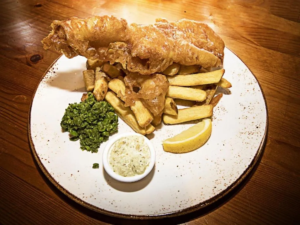 Dining area in The White Bear