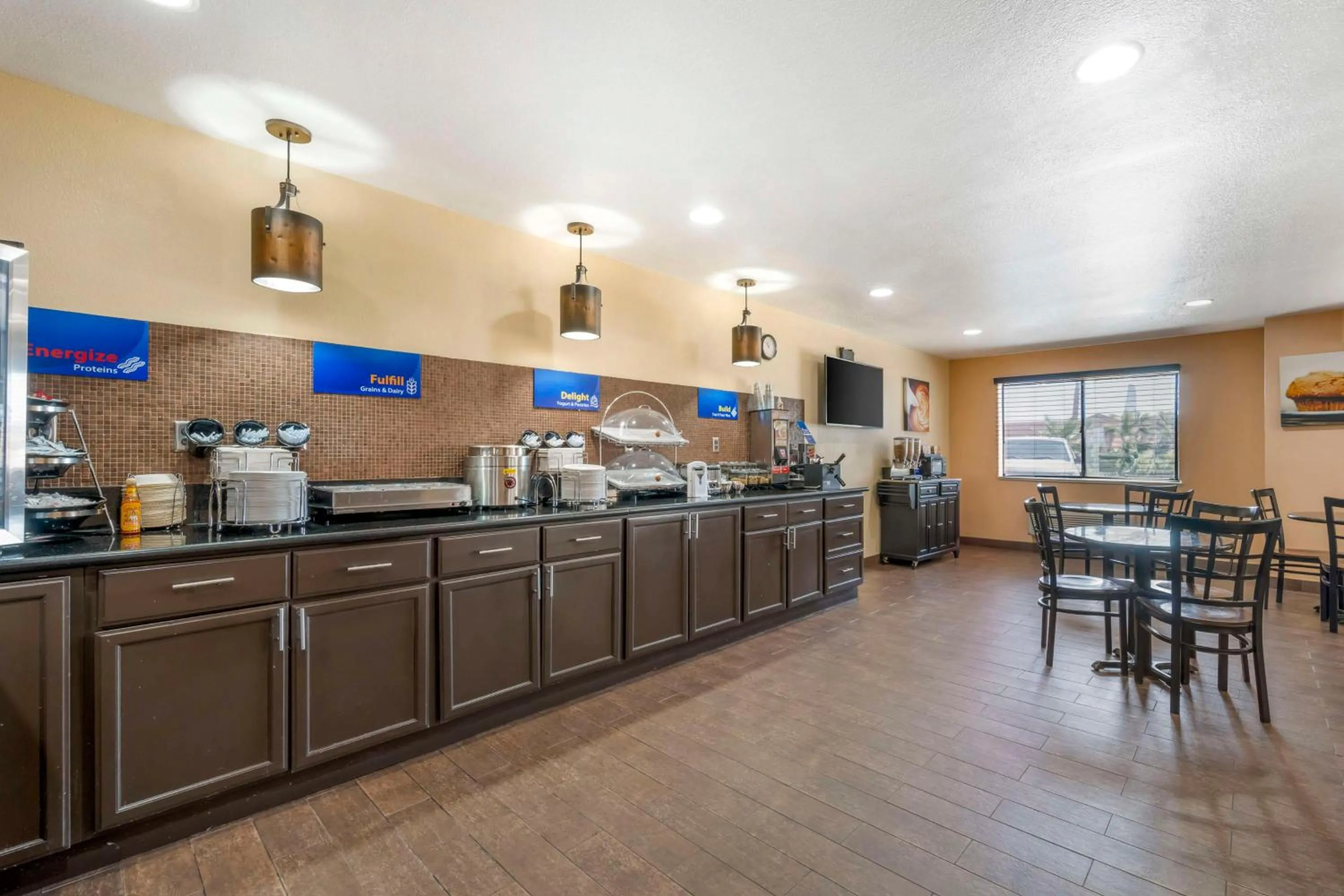 Breakfast in Best Western Parker Inn