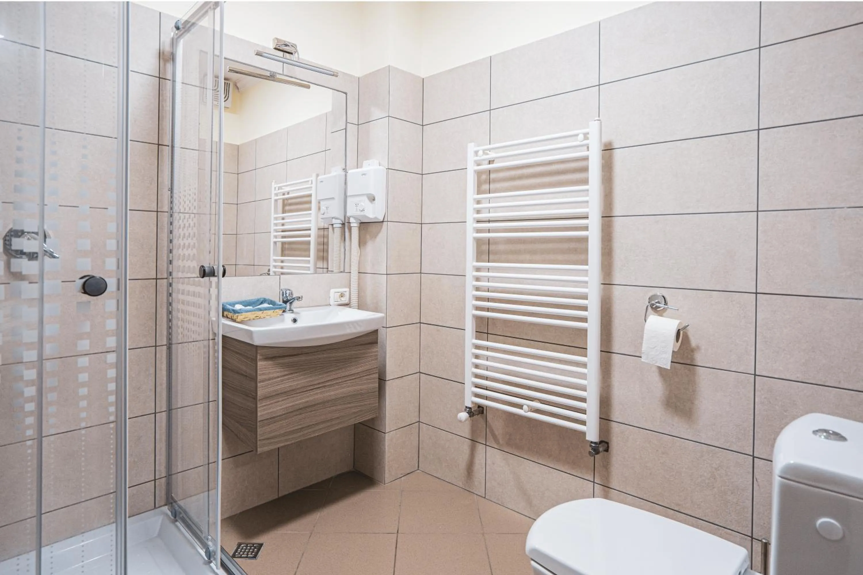 Shower in Hotel Rabbit Bran