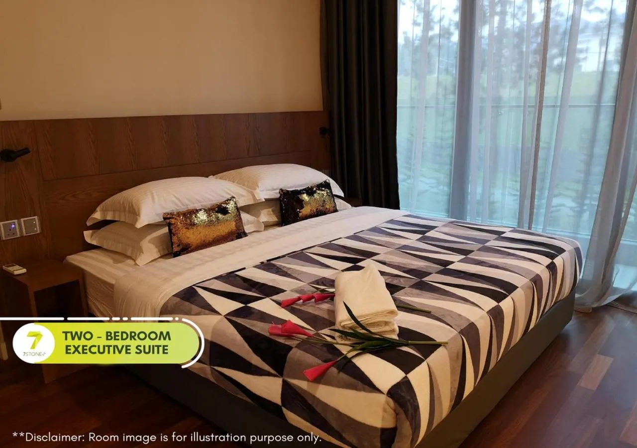 Bed in 7Stonez Suites Geo38 Genting Highlands