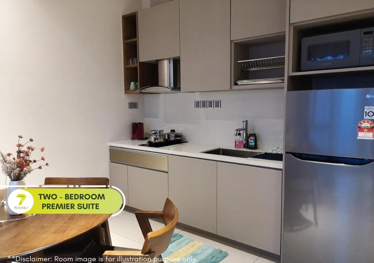 kitchen in 7Stonez Suites Geo38 Genting Highlands