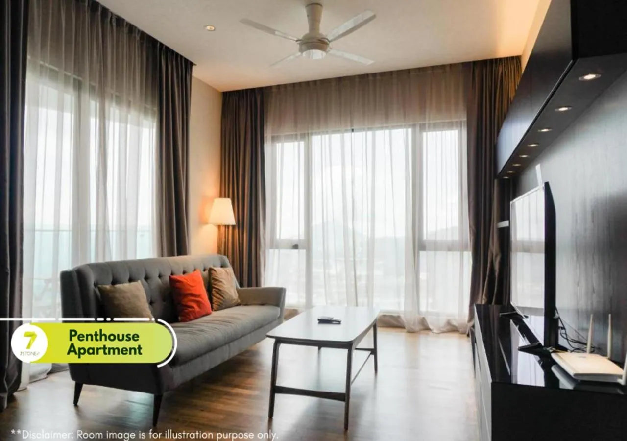 Living room in 7Stonez Suites Geo38 Genting Highlands