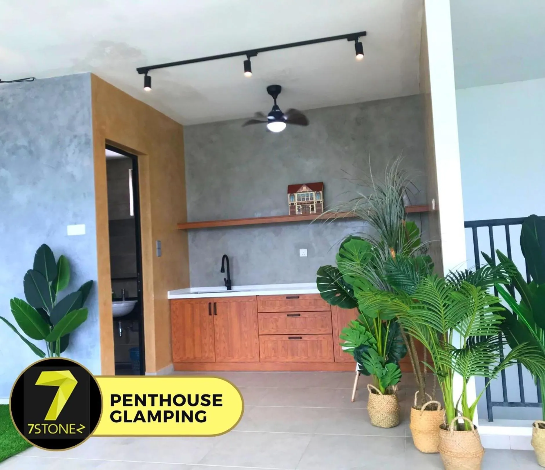 Kitchen or kitchenette in 7Stonez Suites Geo38 Genting Highlands