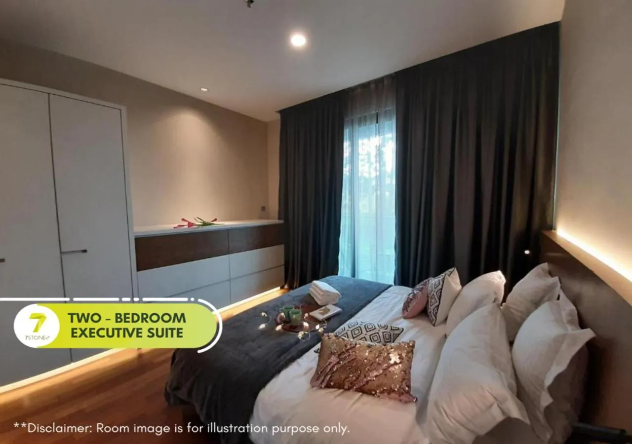Bed in 7Stonez Suites Geo38 Genting Highlands